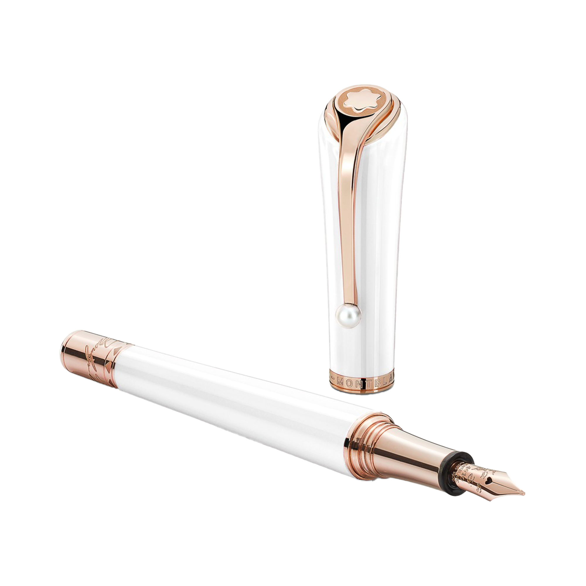 Montblanc Muses Marilyn Monroe Special Edition Pearl Fountain Pen Pearl, Size M_3