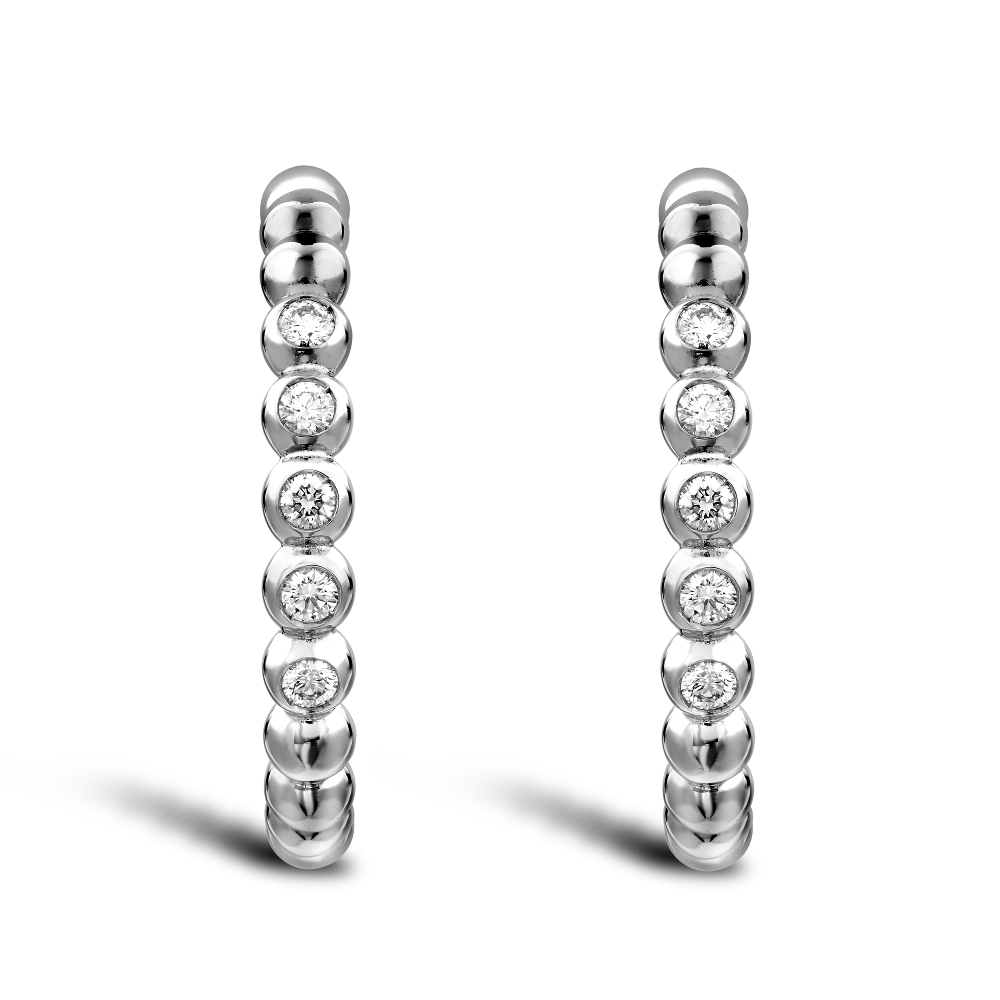 Bohemia Large Diamond Earrings Brilliant Cut_2