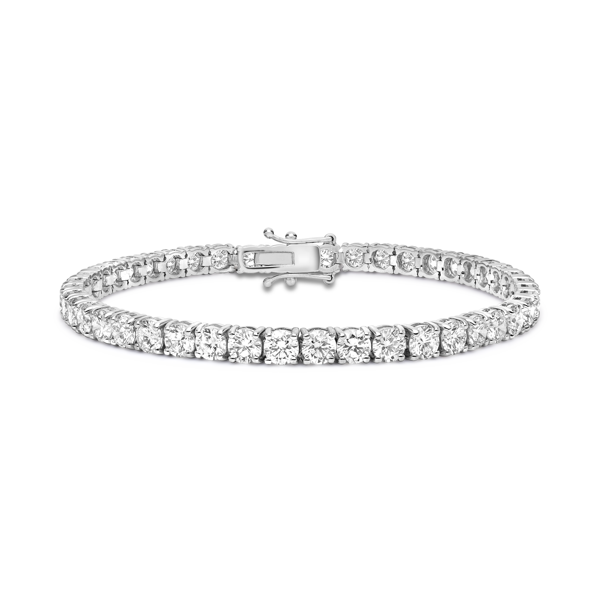 Brilliant Cut Diamond Line Bracelet Brilliant cut, Claw set_1