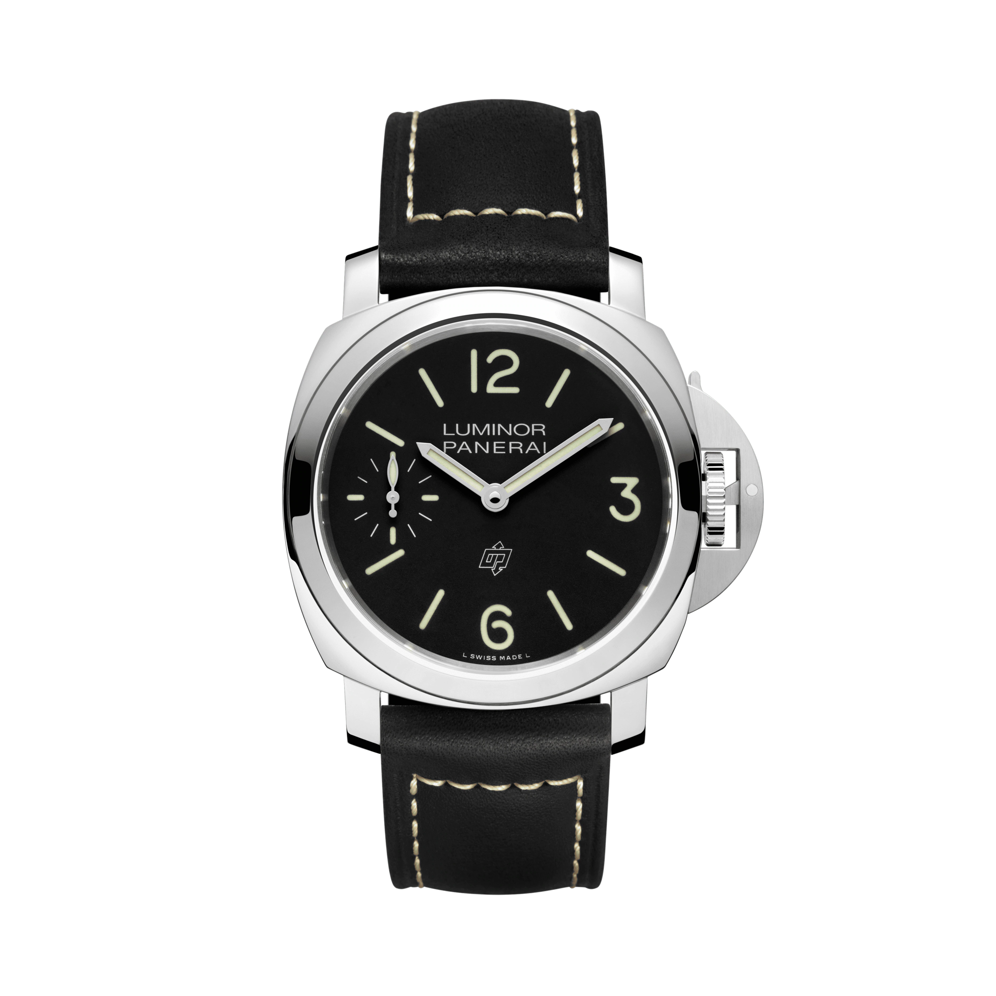 Panerai Luminor Logo - 44mm 44mm, Black Dial,  Numerals_1