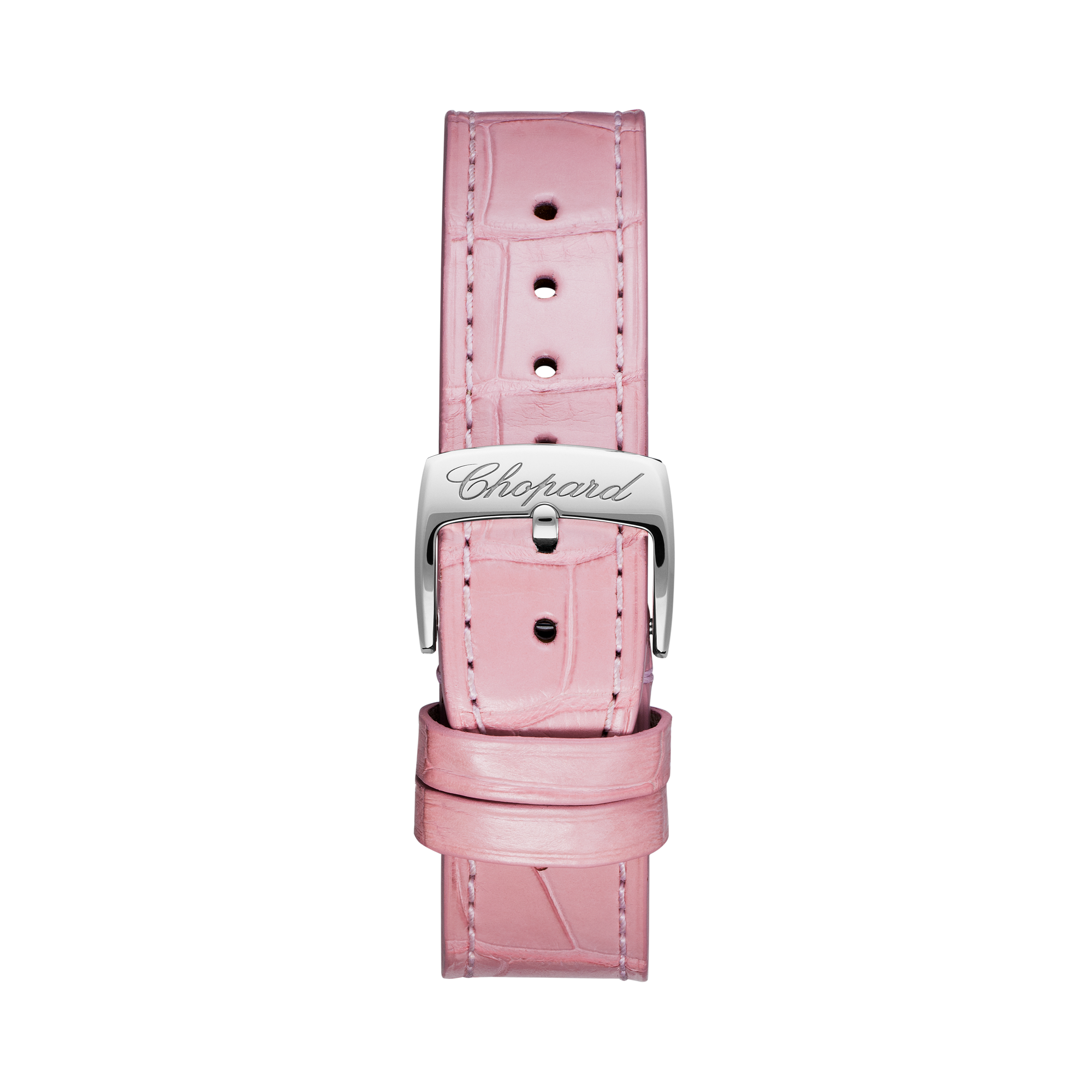 Chopard Happy Sport 36 36mm, Pink Mother of Pearl Dial, Baton/Roman Numerals_4