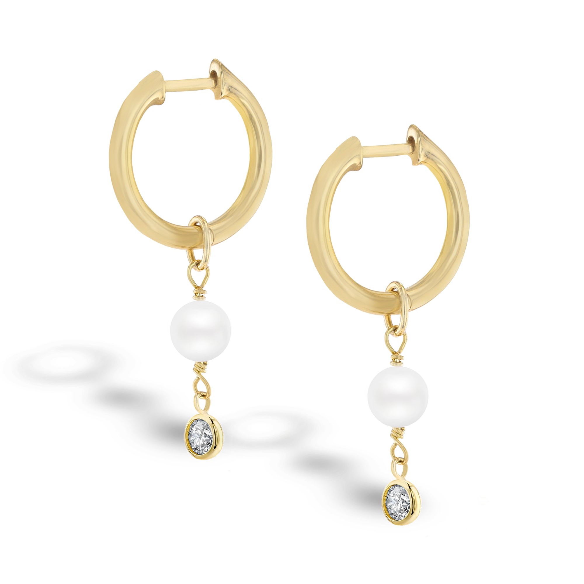 Sundance Fresh Water Pearl Hoop Earrings Spectacle Set_3