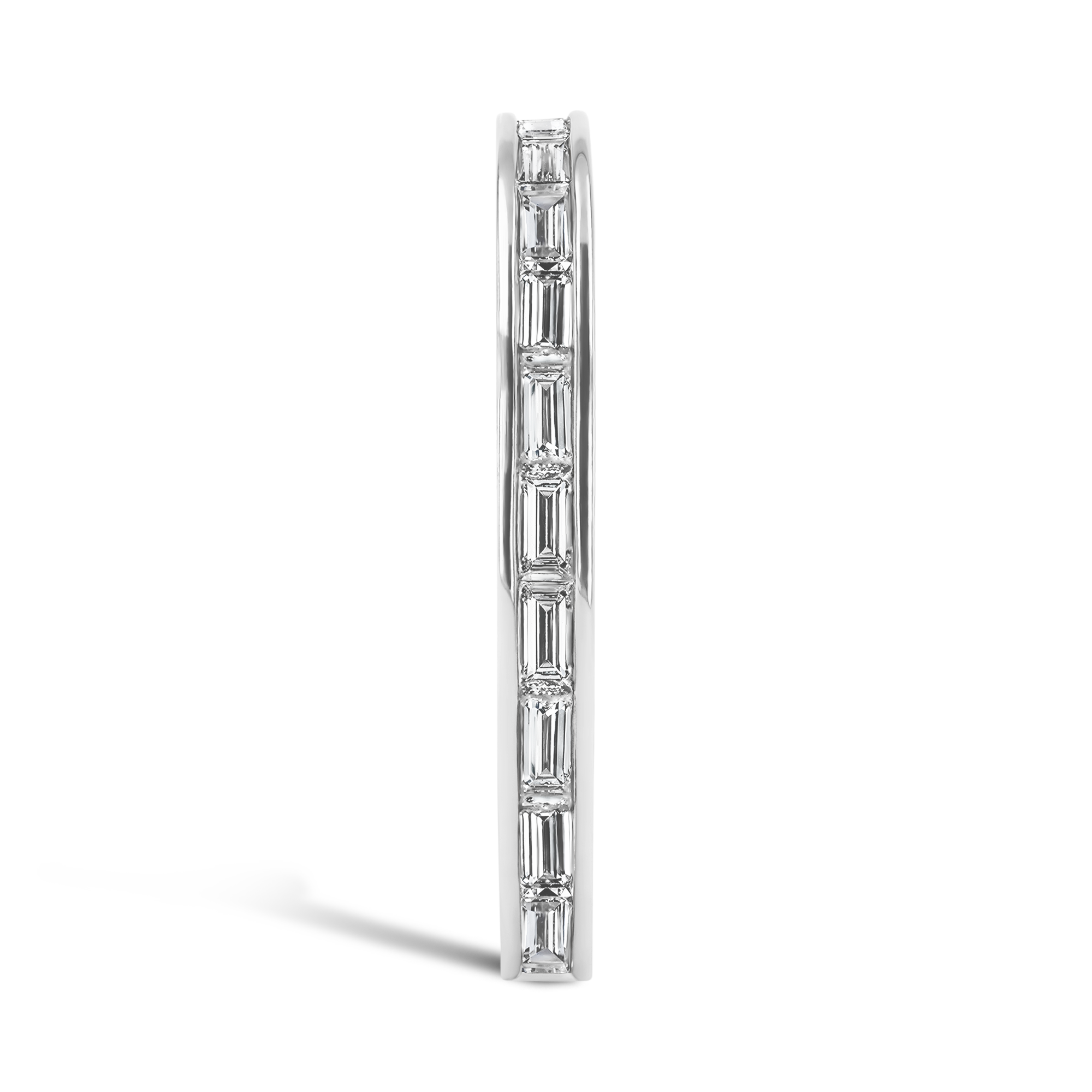 Baguette Cut 0.86ct Diamond Full Eternity Ring Baguette Cut, Channel Set_4