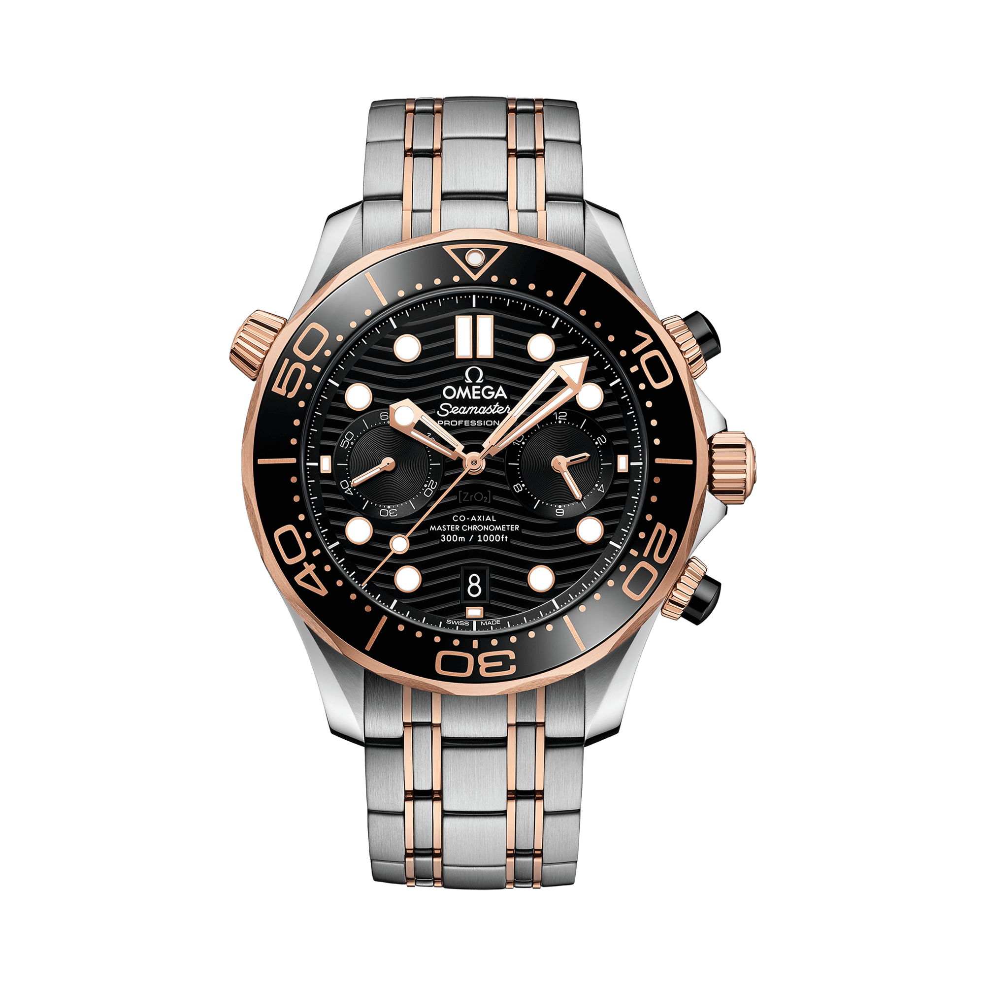 OMEGA Seamaster Diver 300m 44mm, Black Dial, Baton Numerals_1