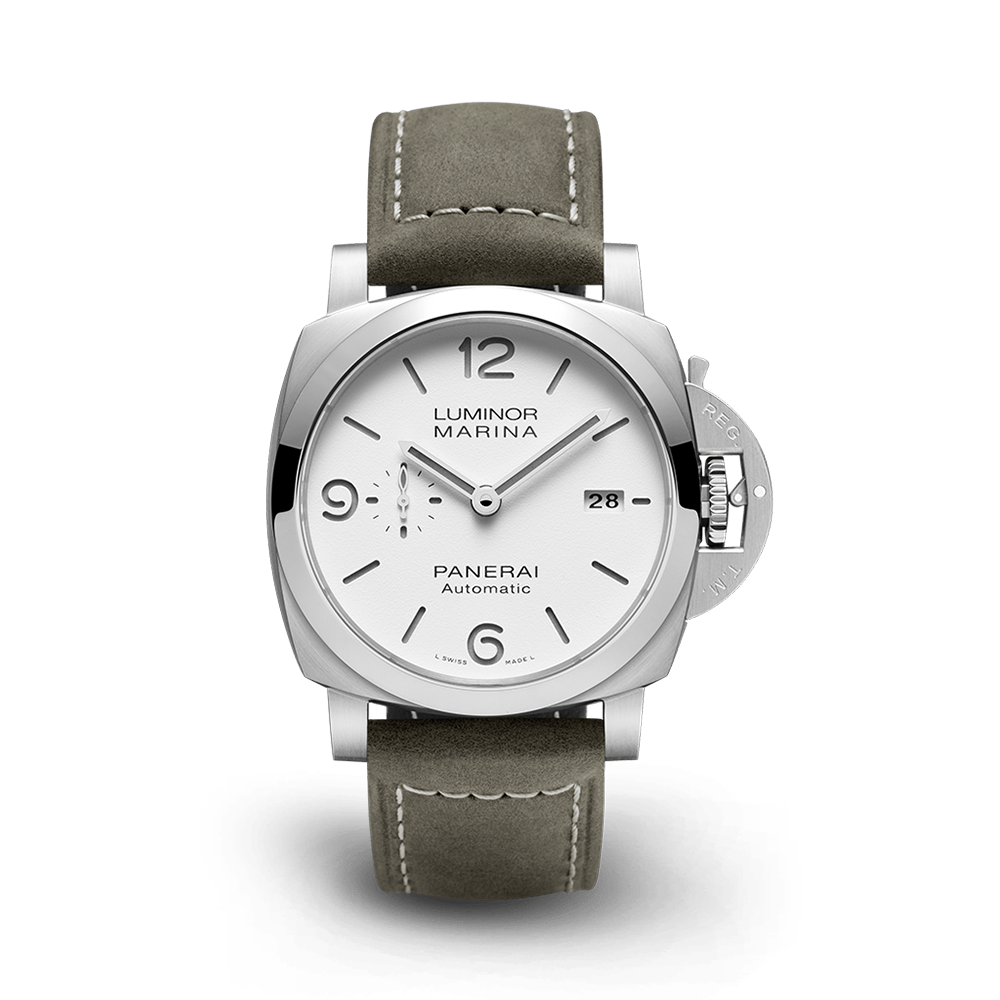 Panerai Luminor Marina - 44mm 44mm, White Dial, Arabic/Baton Numerals_1