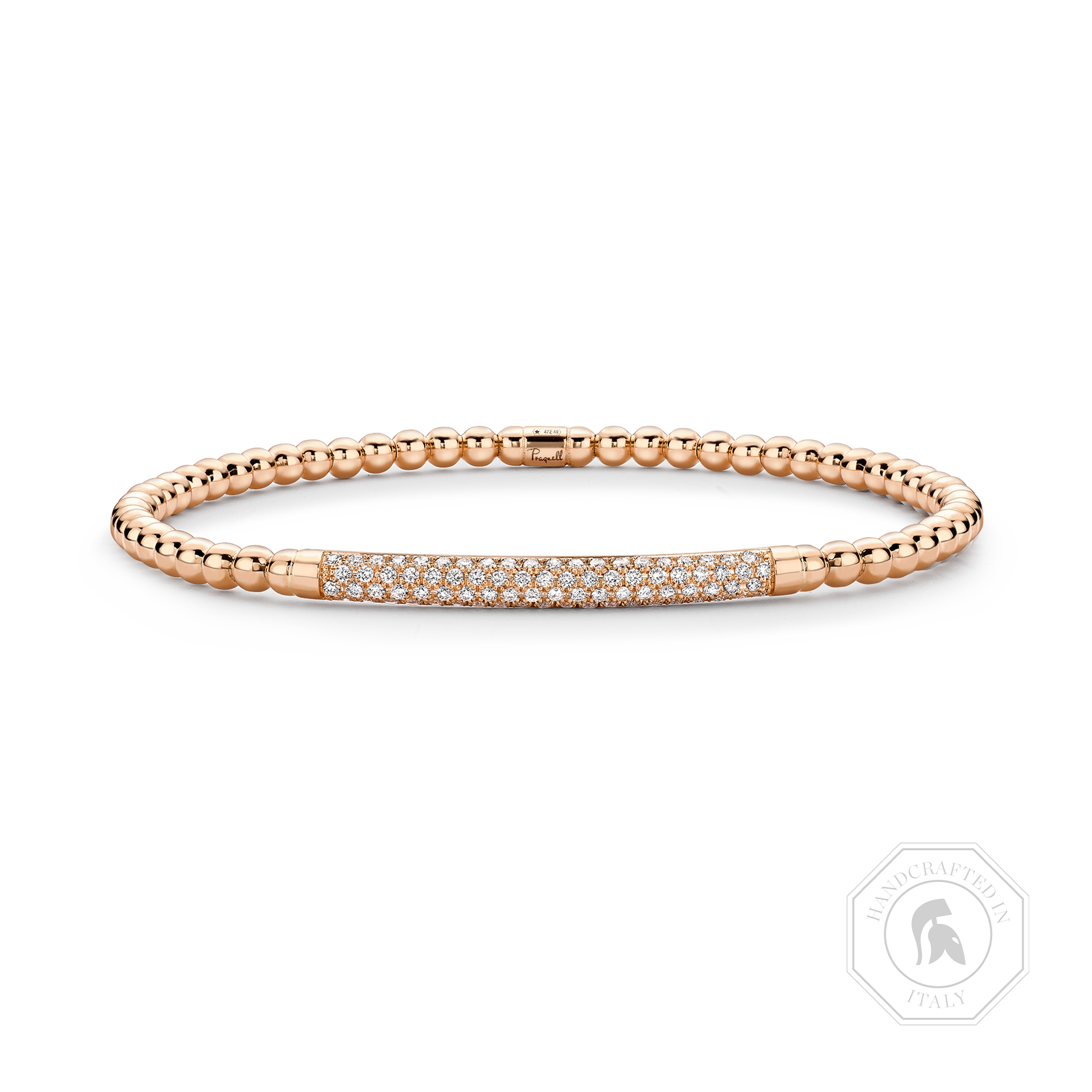 Bohemia Diamond Bracelet Brilliant Cut, Pavé Set_1