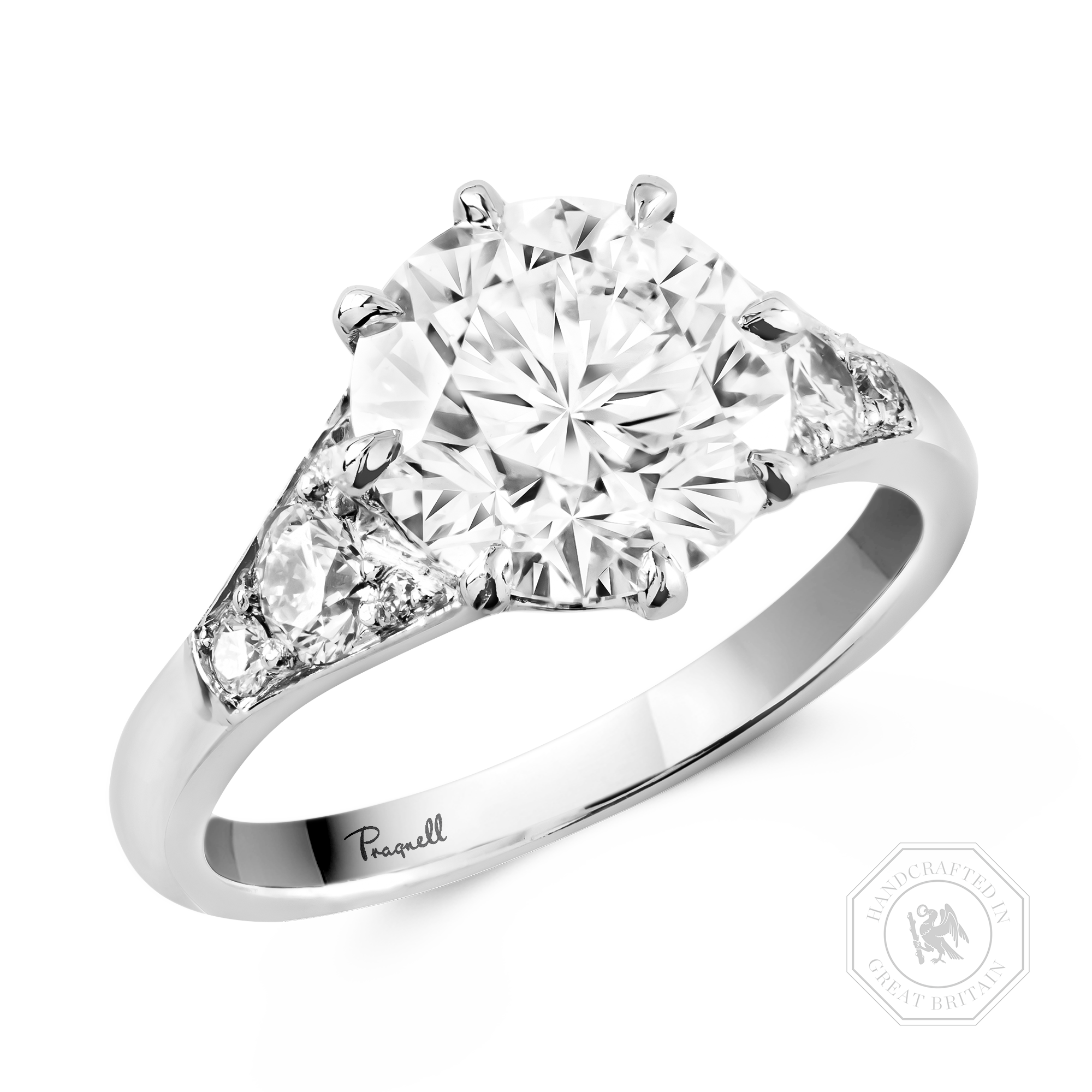 Antrobus 3.02ct Diamond Solitaire Ring Brilliant cut, Claw set_1