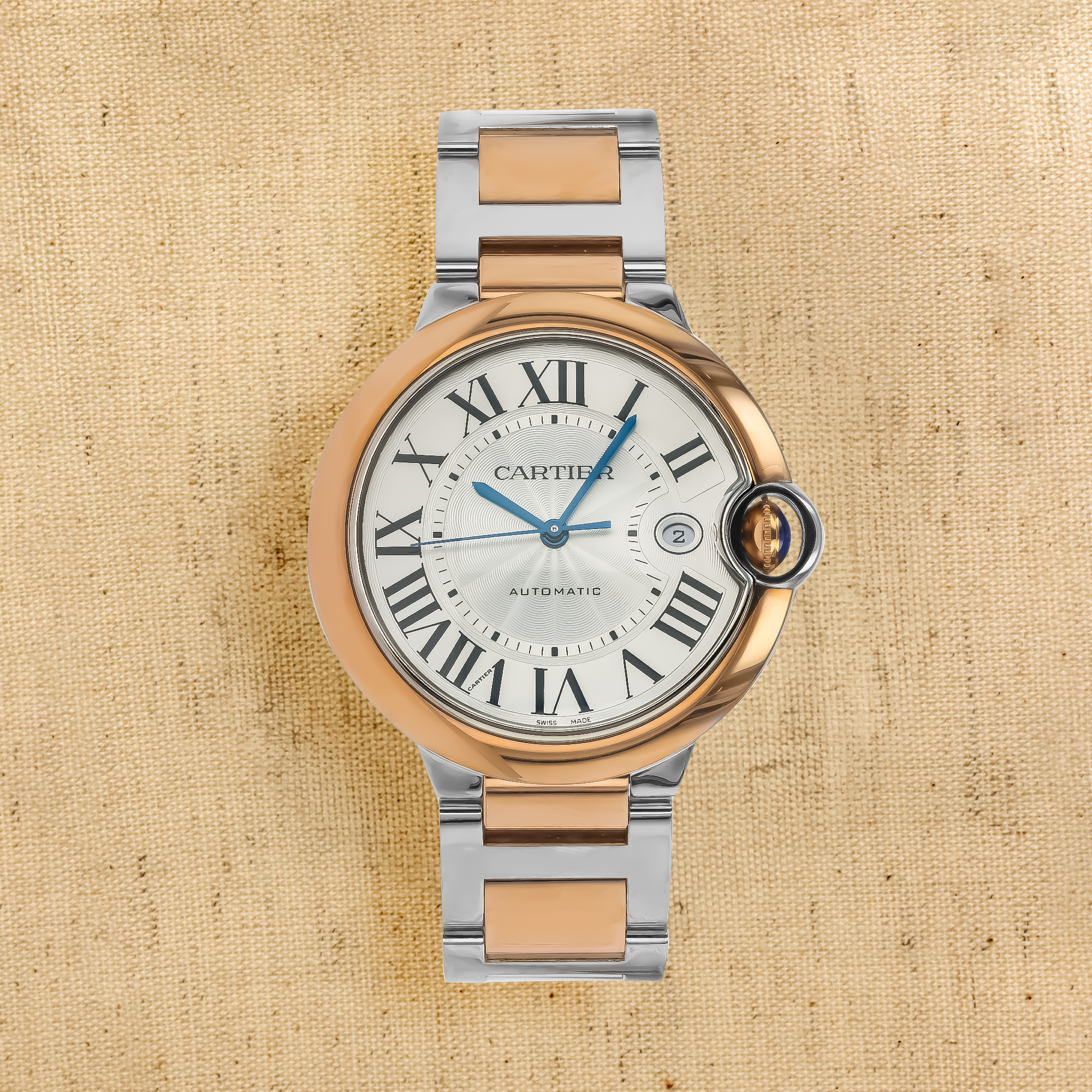 Cartier Ballon Bleu de Cartier 42mm, Silver Dial, Roman Numerals_1