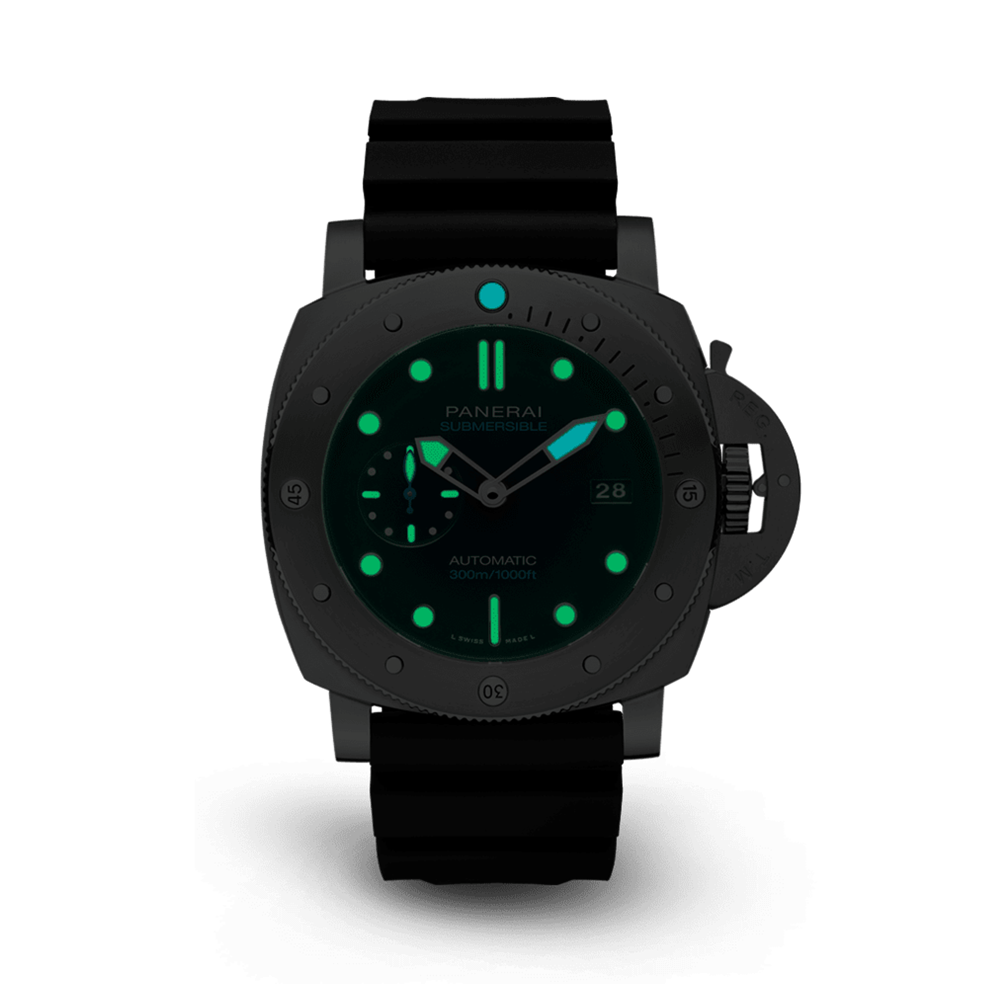 Panerai Submersible BMG-TECH™ - 47mm 47mm, Blue Dial, Baton Numerals_4