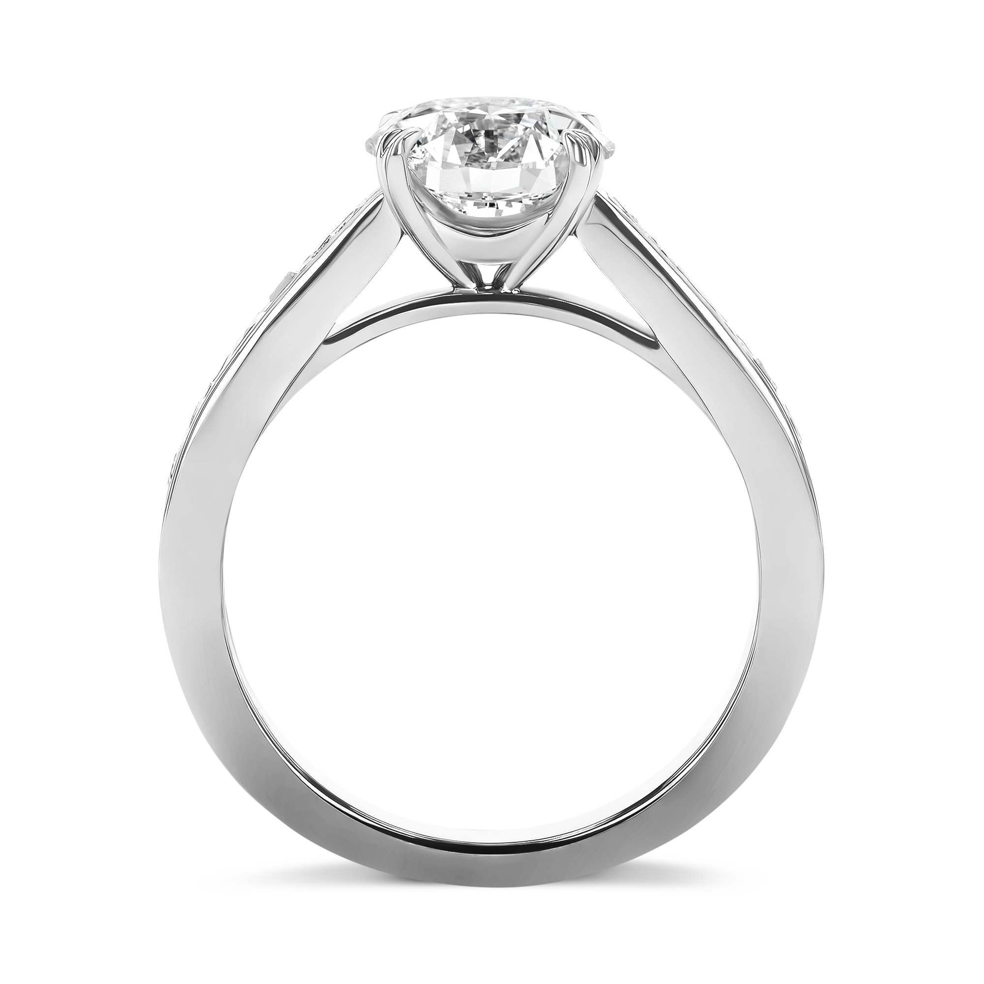 Gatsby 2.01ct Diamond Solitaire Ring Brilliant cut, Claw set_3