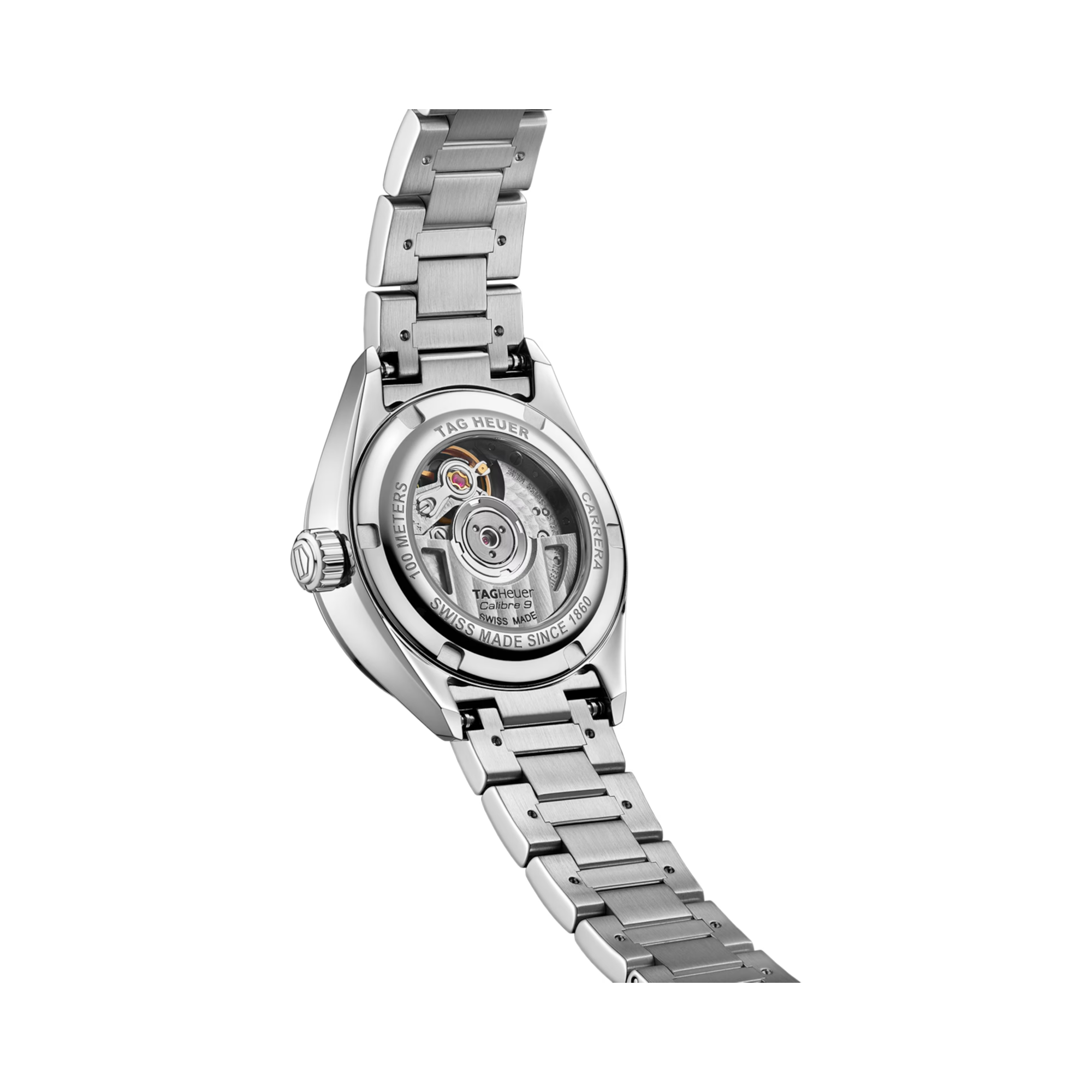 Tag Heuer Carrera Date 29mm, Mother of Pearl Dial, Diamond Numerals_2