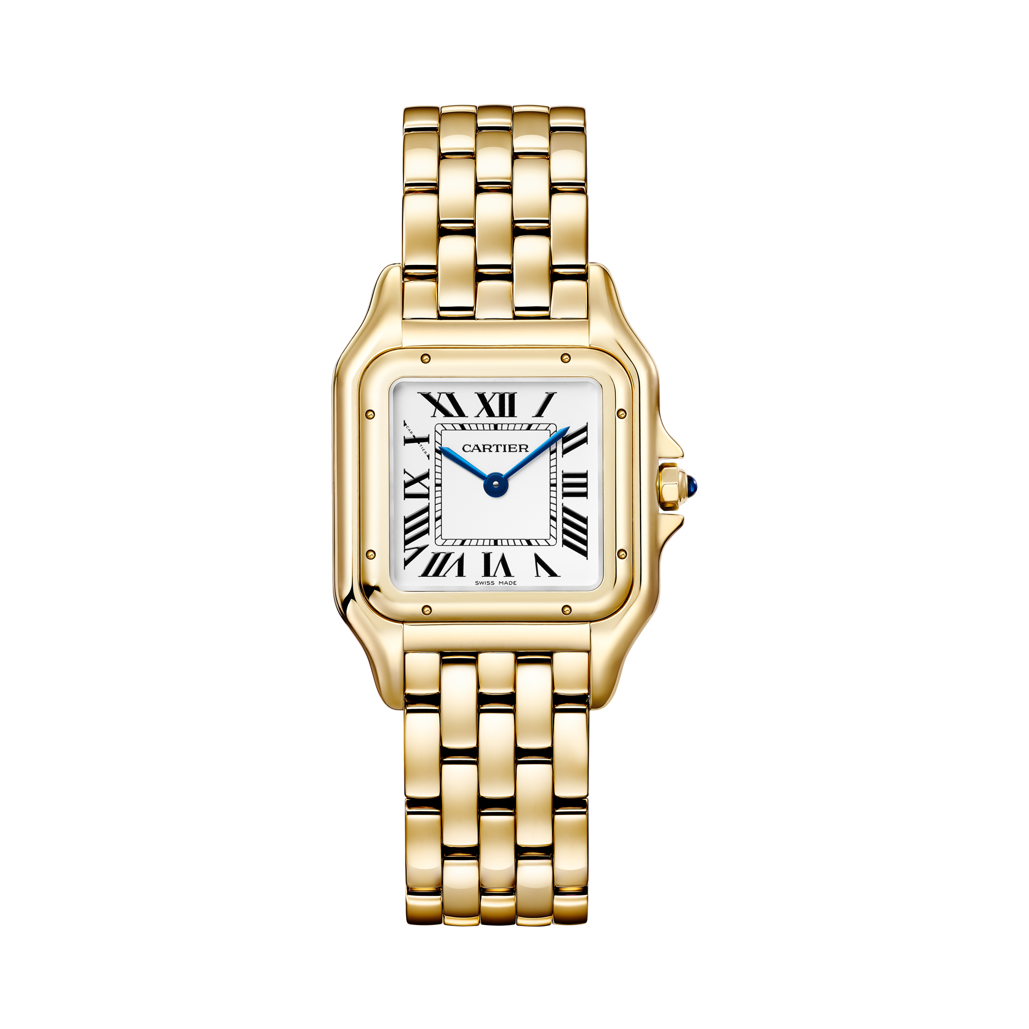 Cartier Panthère de Cartier Small, Silver Dial, Roman Numerals_1