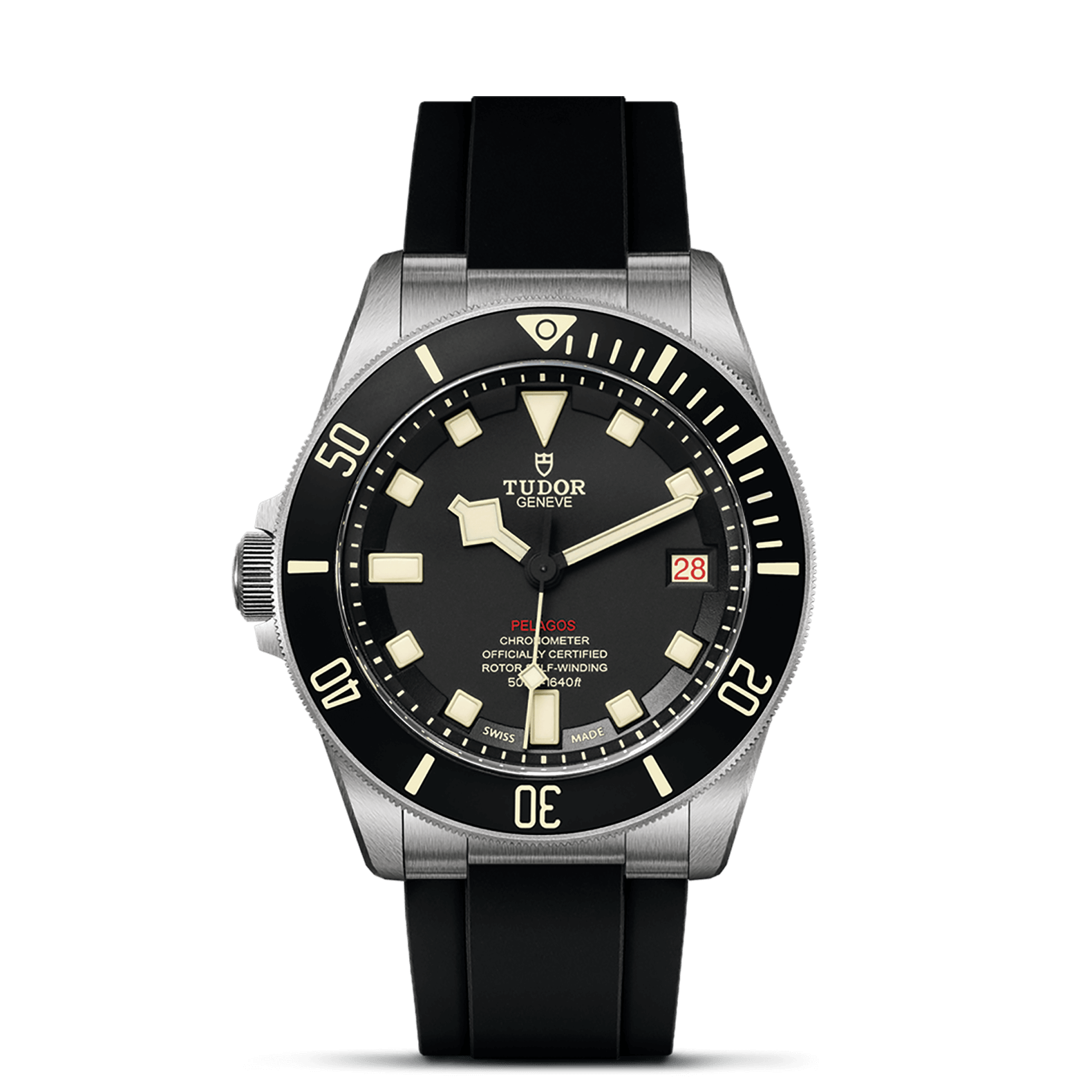 Tudor Pelagos LHD 42mm. Black Dial. Baton Numerals_2