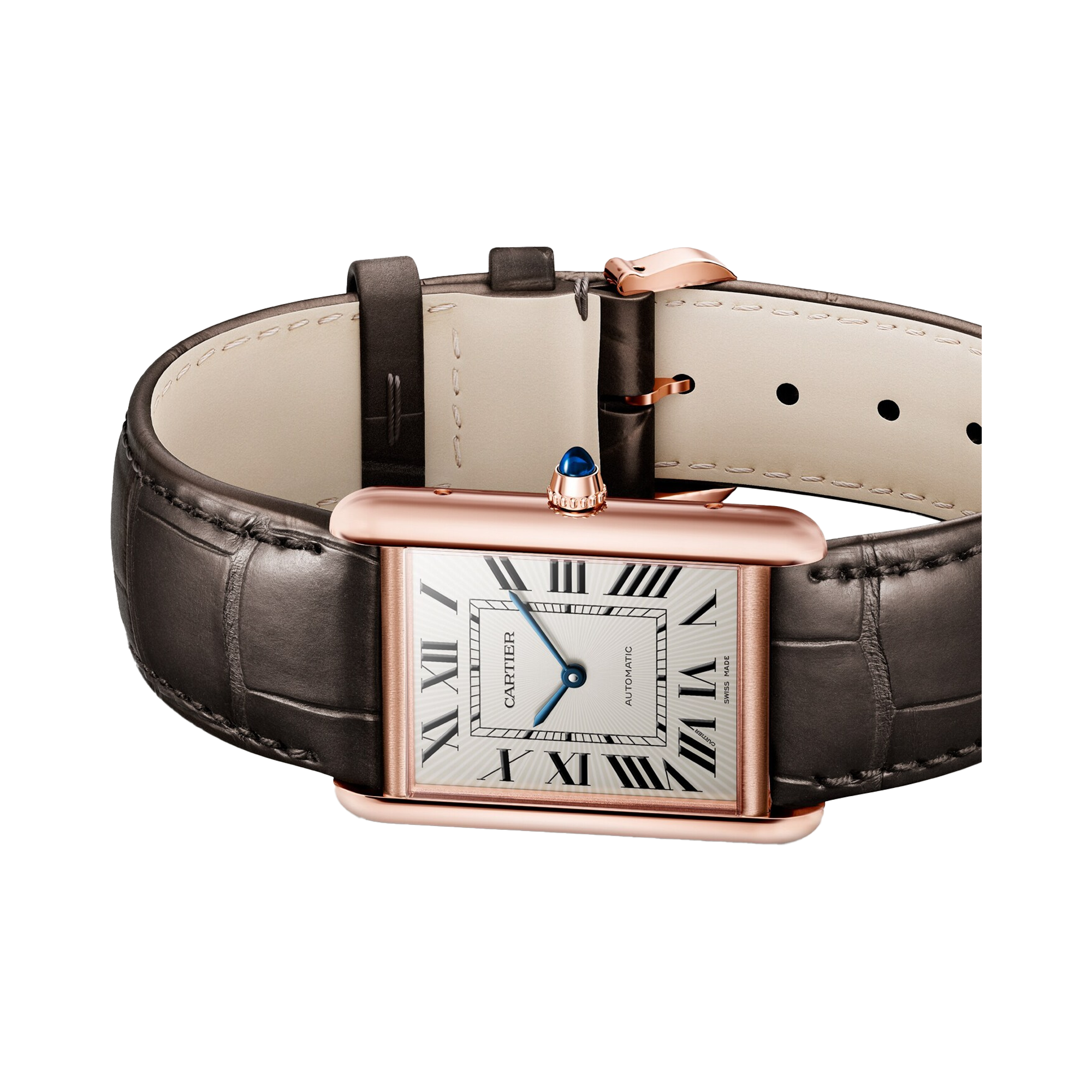 Cartier Tank Louise XL 27.2mm, Silver Dial, Roman Numerals_4