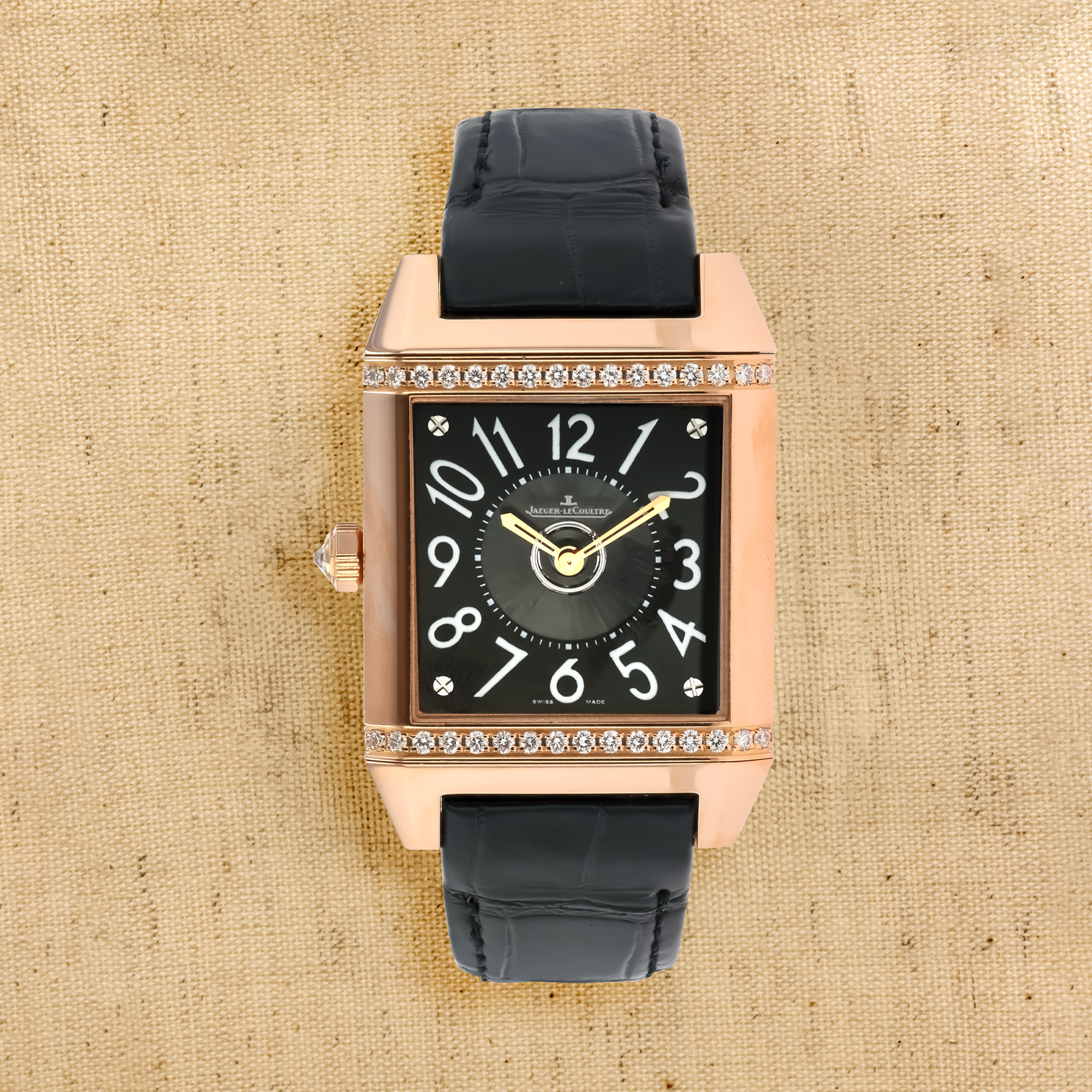 Jaeger-Le Coultre Duetto 28.8mm, Silver Dial, Arabic Numerals_2