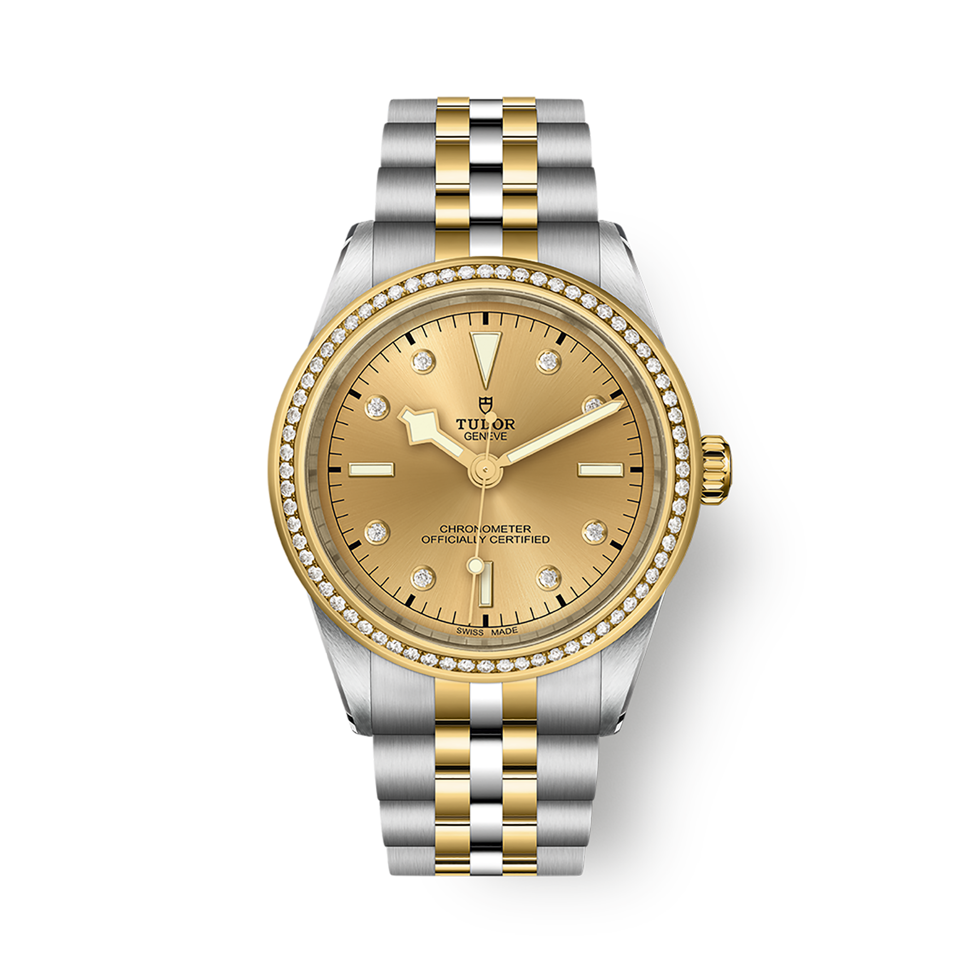 Tudor Black Bay One 39 S&G 39mm, Gold Dial, Diamond Numerals_1