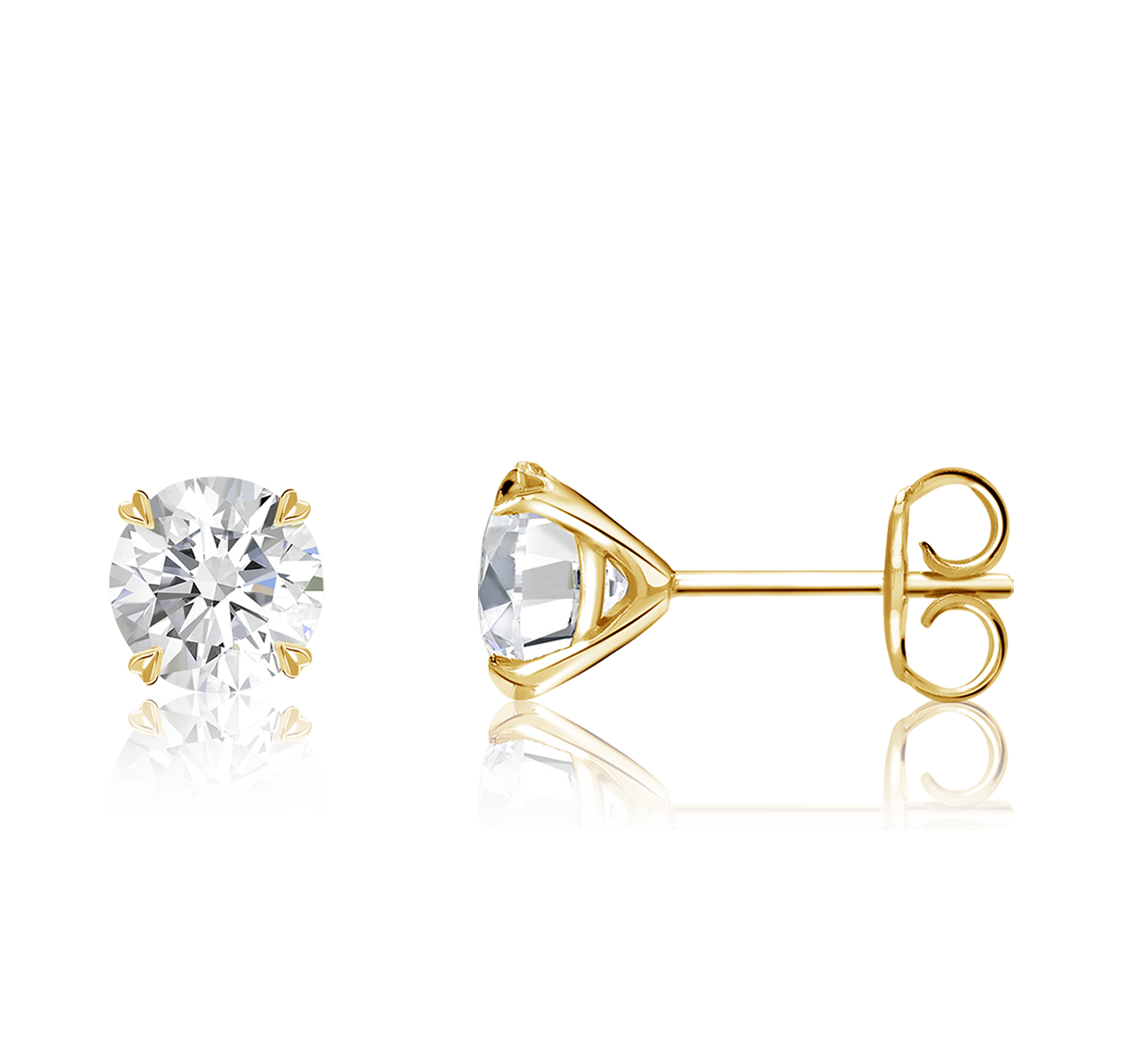 Windsor Diamond Stud Earrings Brilliant cut, Claw set_2