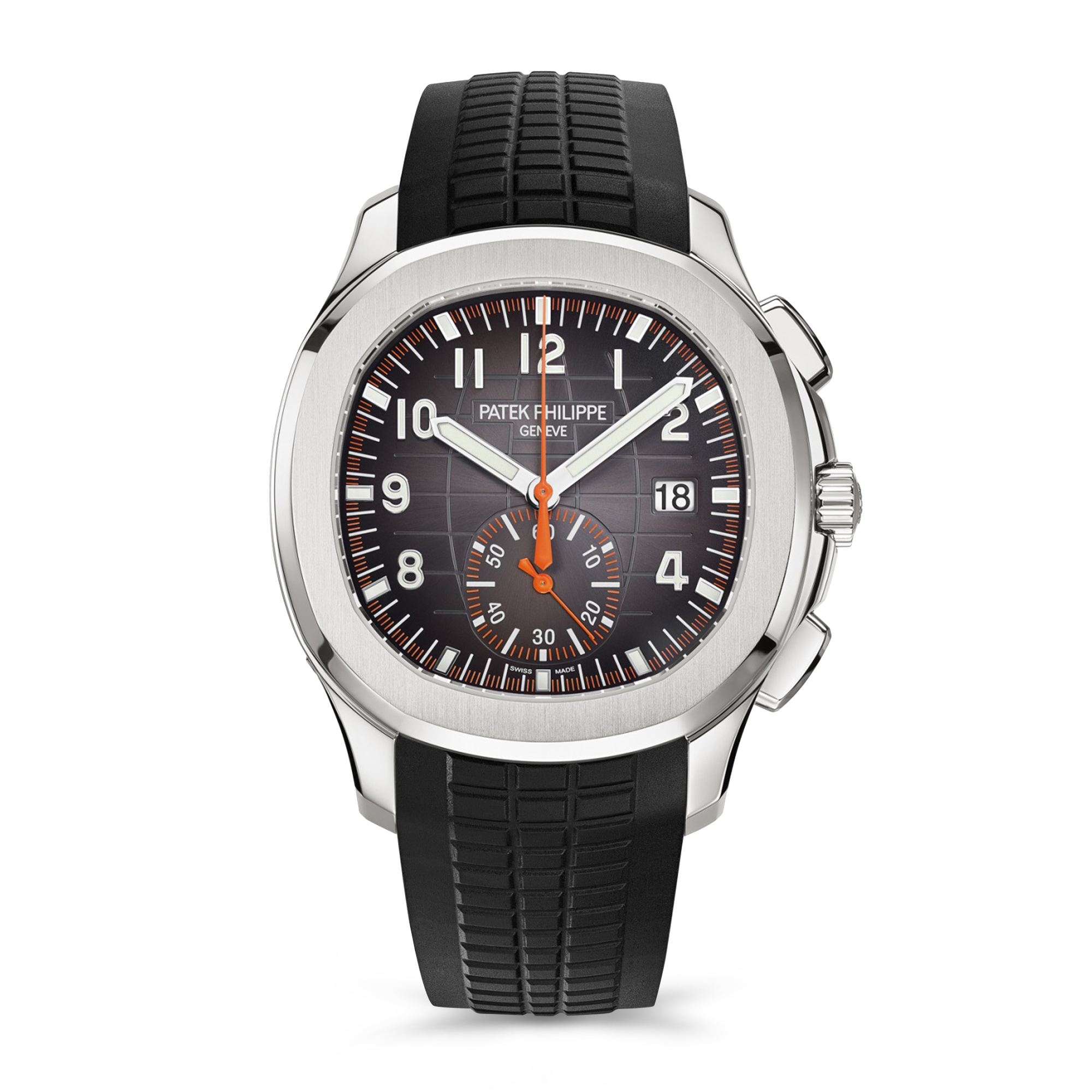 Patek Philippe Aquanaut 42.2mm, Black Dial, Arabic Numerals_1