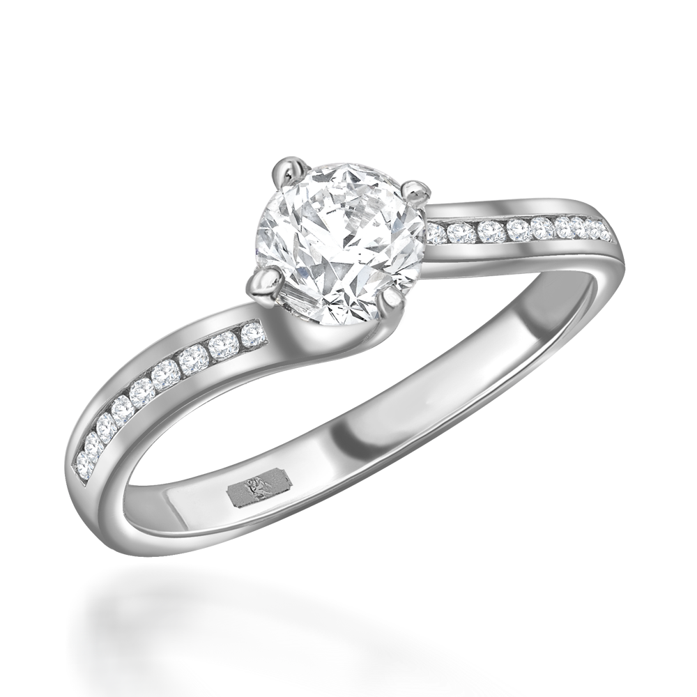 Union 0.60ct Diamond Solitaire Ring Brilliant cut, Claw set_1