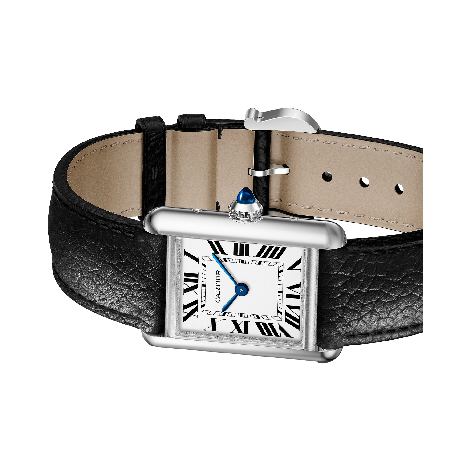 Cartier Tank Must Small, Silver Dial, Roman Numerals_2