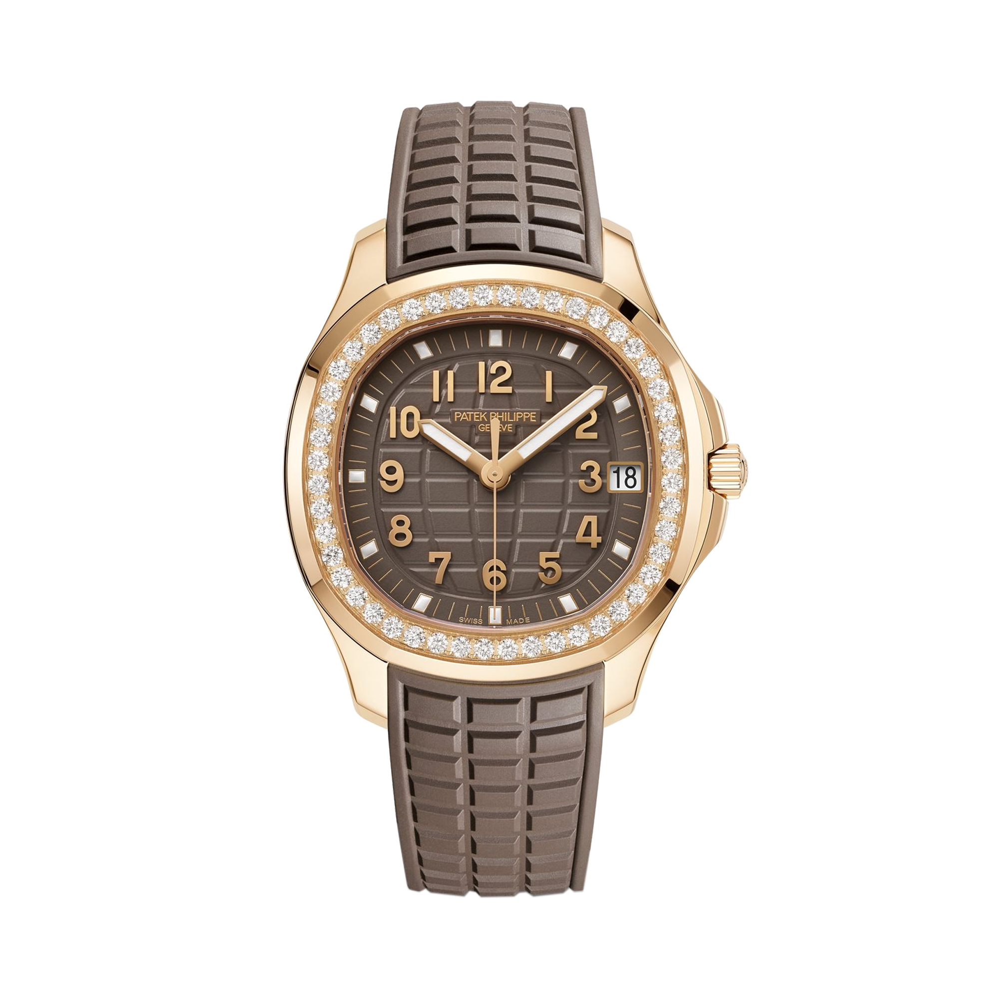 Patek Philippe Aquanaut 38.8mm, Brown Dial, Arabic Numerals_1