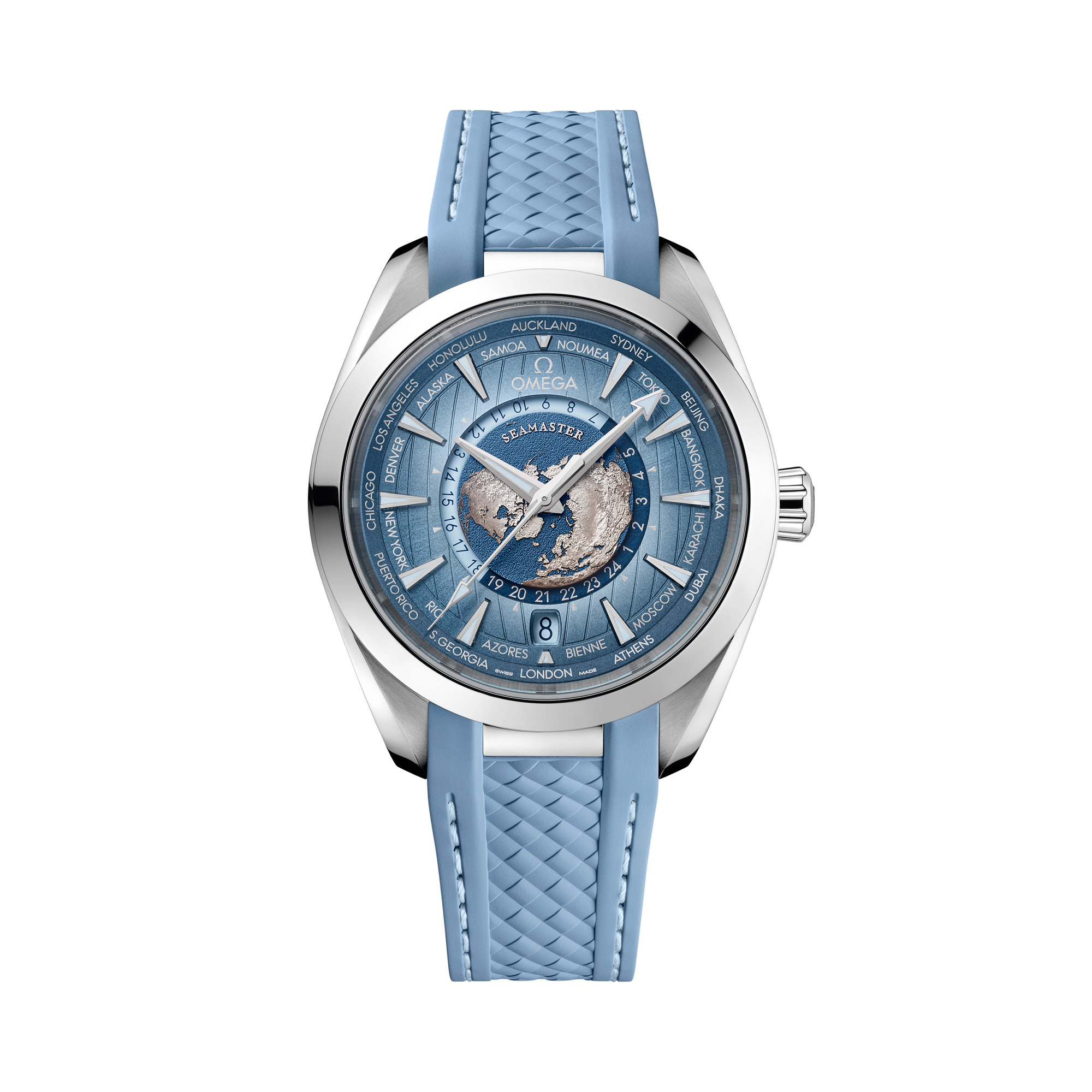 OMEGA Seamaster Aqua Terra 150m 43mm, Blue Dial, Baton Numerals_1