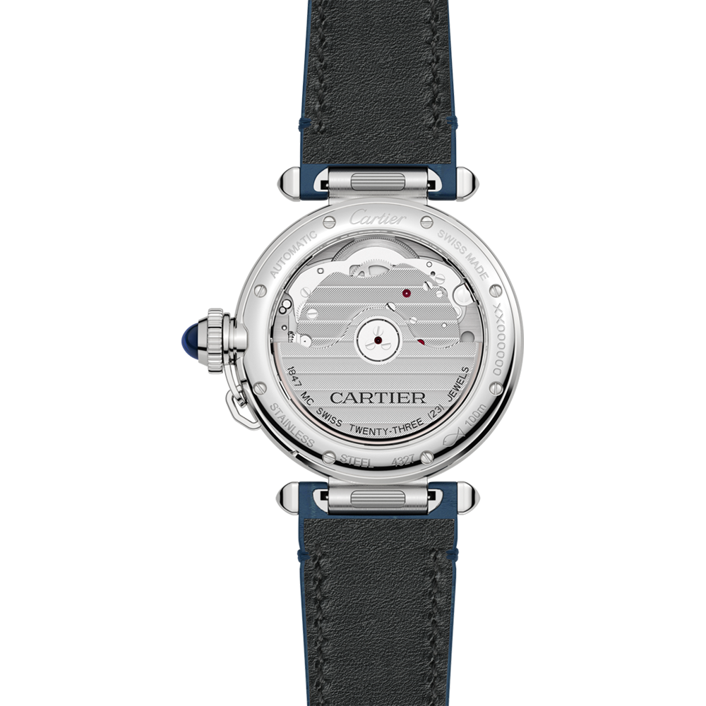 Cartier Pasha 35mm, Silver Dial, Arabic Numerals_3