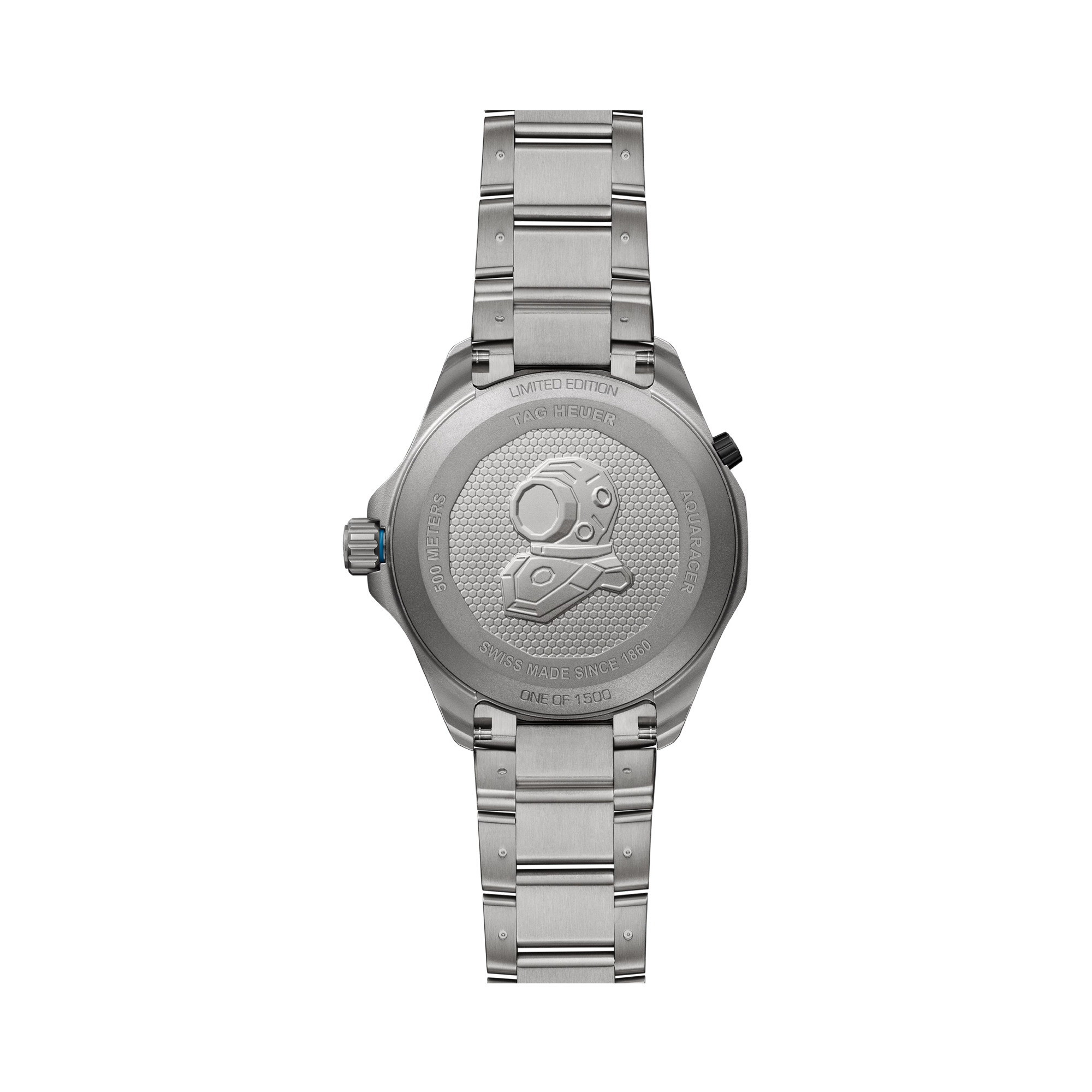 Tag Heuer Aquaracer Professional 500 Date 42mm, Black Dial, Arabic/Baton Numerals_3