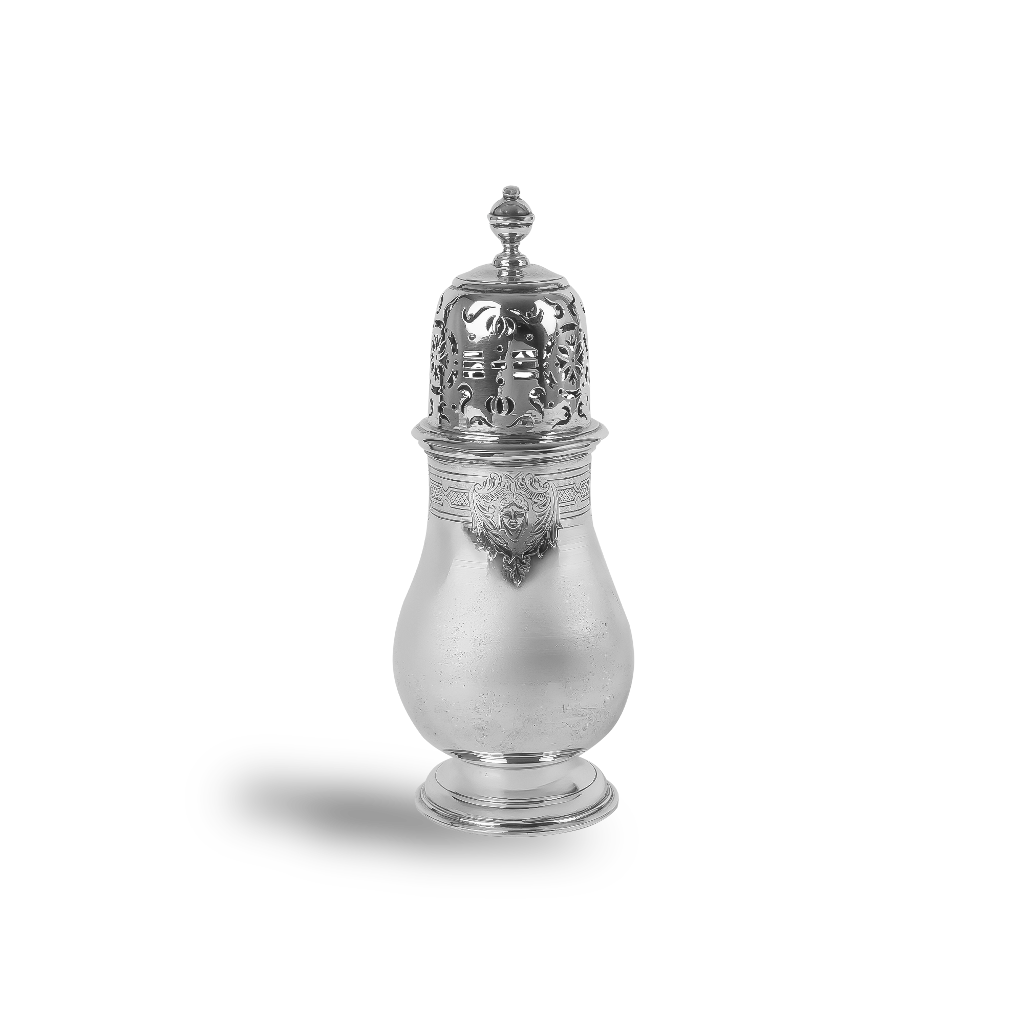 Silver George VI Caster Hallmarked London_1