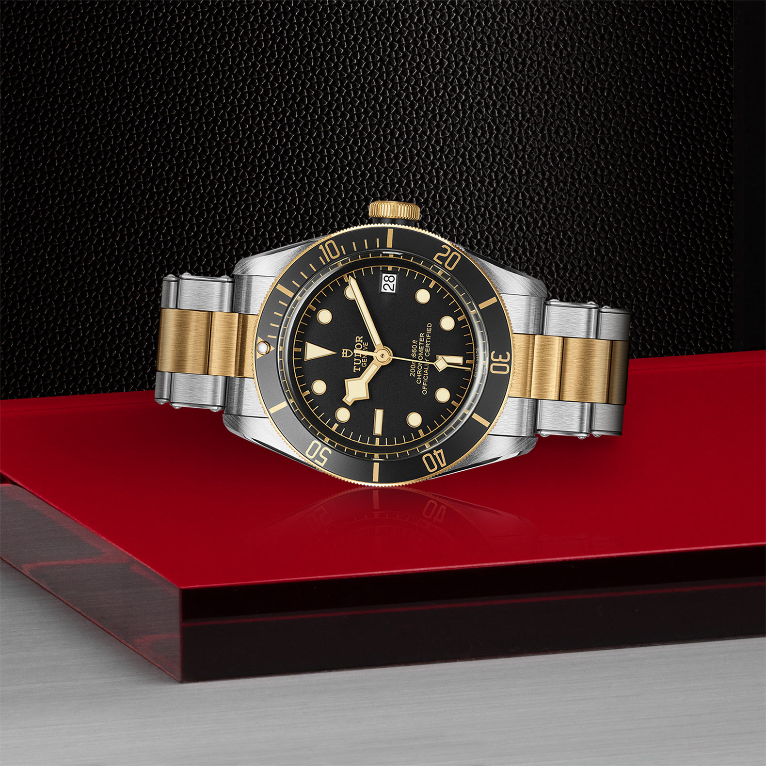 Tudor Black Bay S&G 41mm. Black Dial. Baton Numerals_2