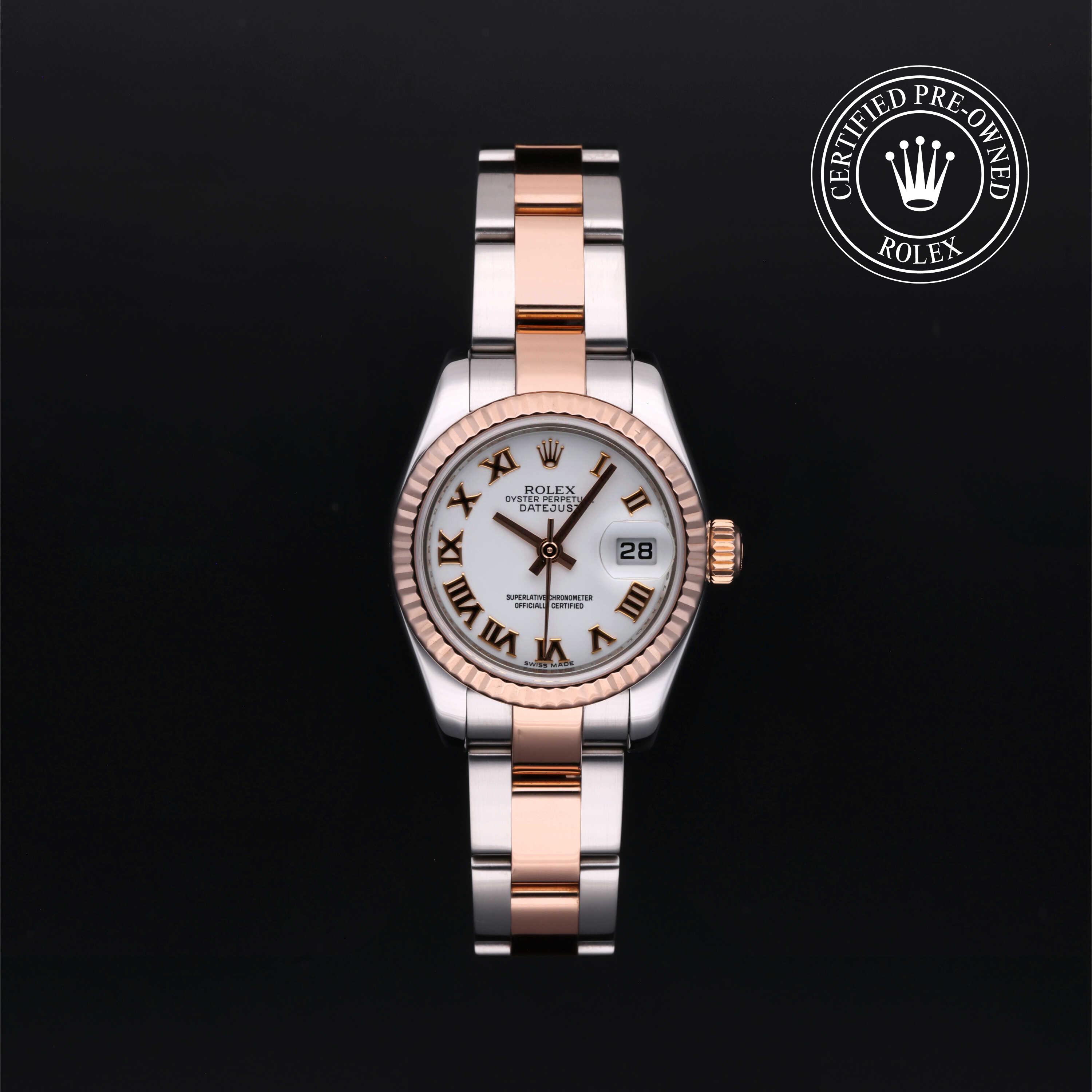 Lady-Datejust 26 2013, 26mm, Oystersteel & Everose Gold