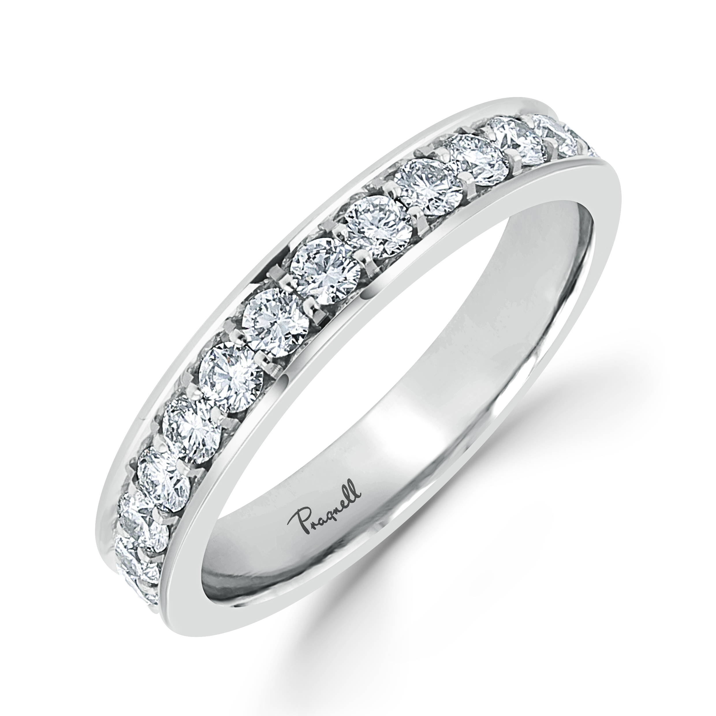 Brilliant Cut Diamond Eternity Ring Brilliant Cut, Eternity, Thread Set_1