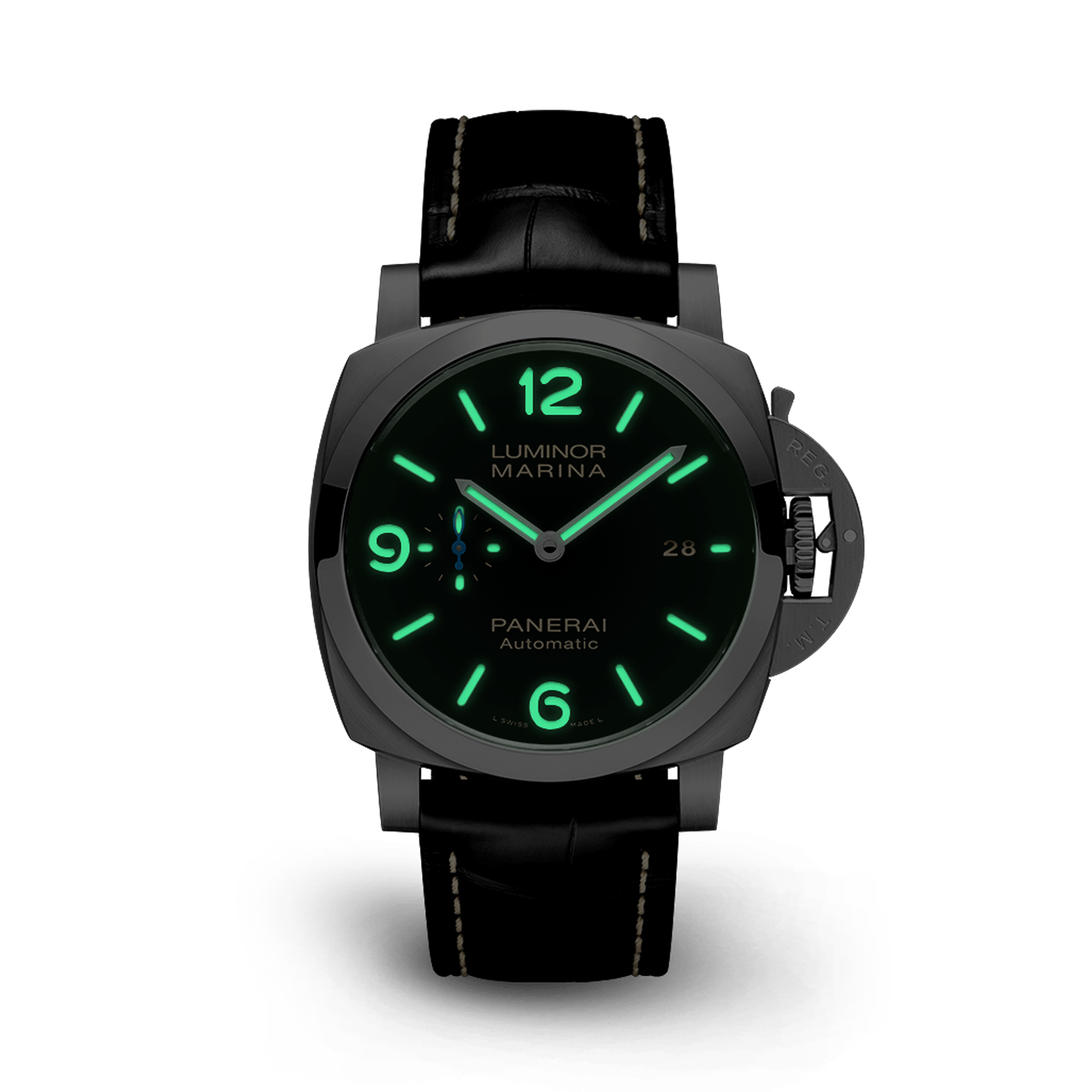 Panerai Luminor Marina 1950 3 Days 44mm, Black Dial, Arabic/Baton Numerals_4