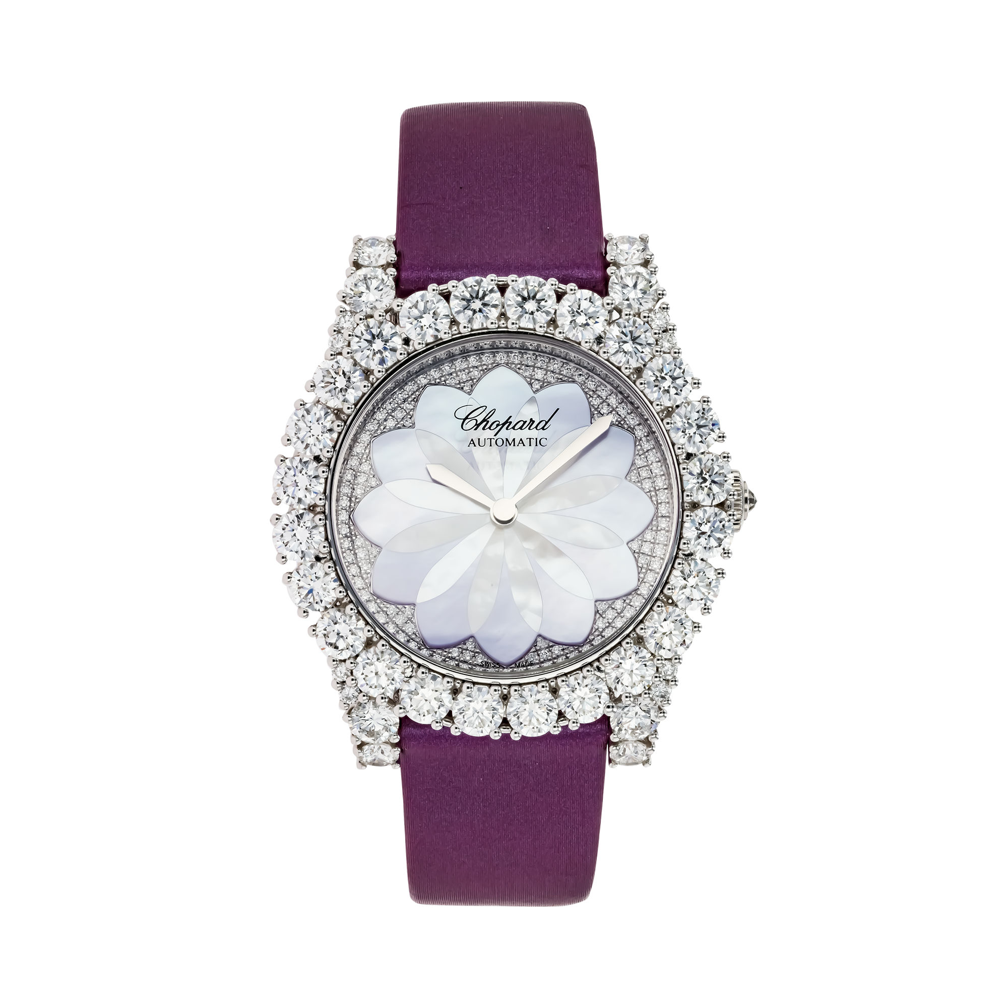 Chopard L'Heure du Diamant 35.75mm, Mother of Pearl Dial, Diamond Numerals_1