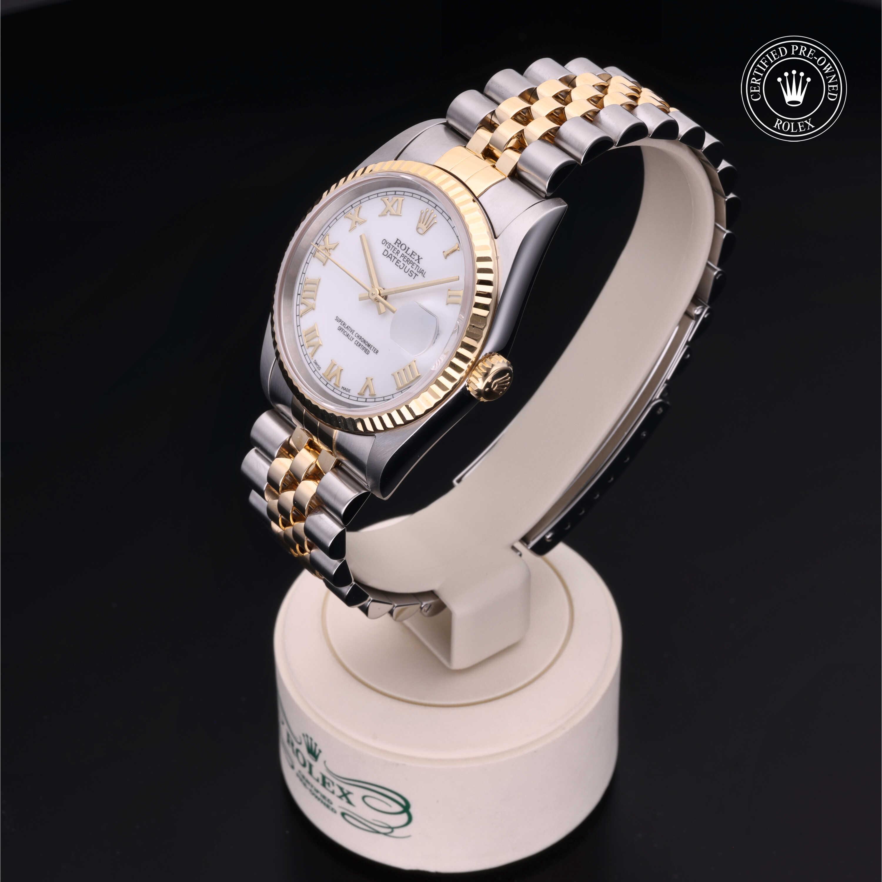 Rolex Datejust 36 2003, 36mm, Oystersteel and Yellow Gold