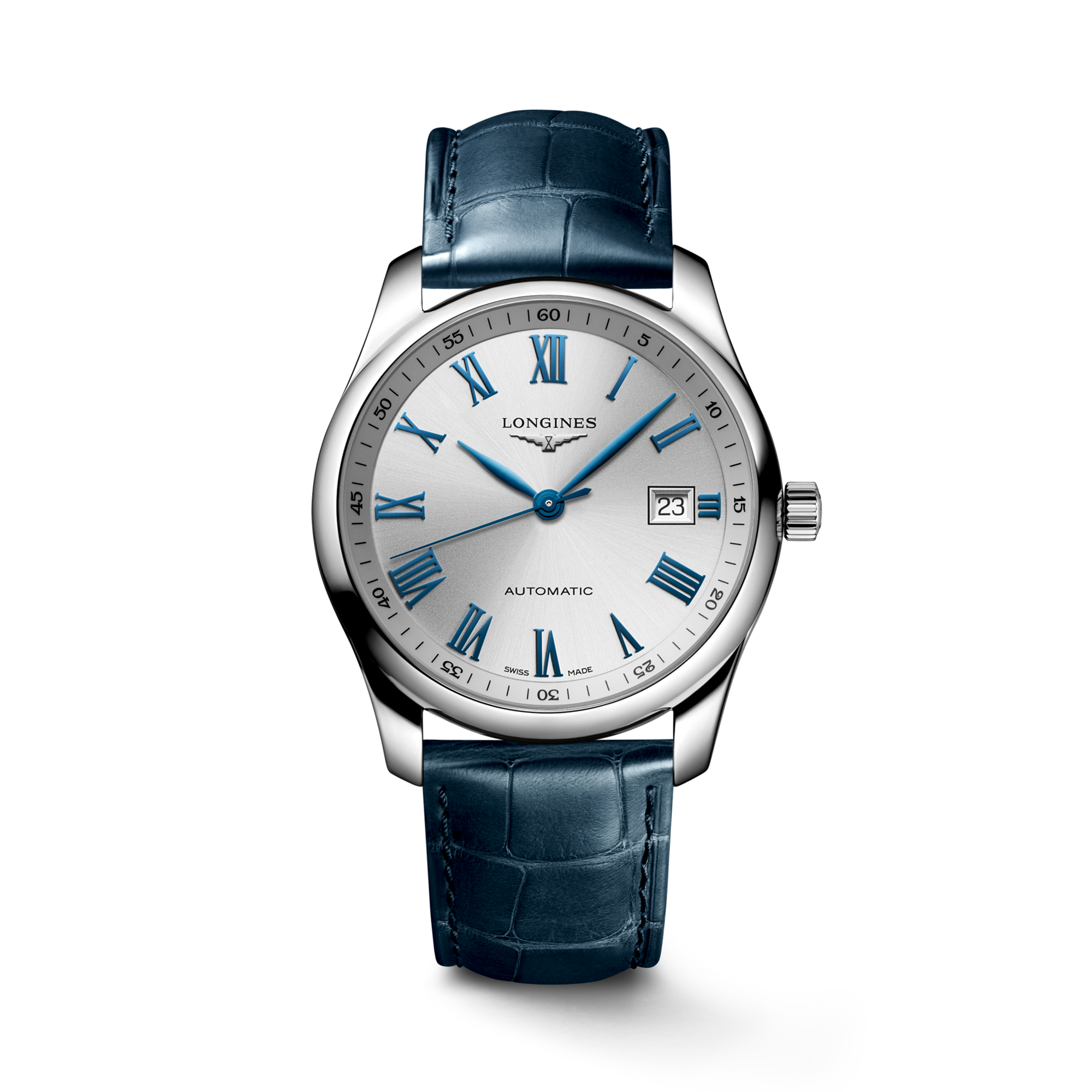 Longines Master Collection Master Collection 40mm, White Dial, Roman Numerals_1