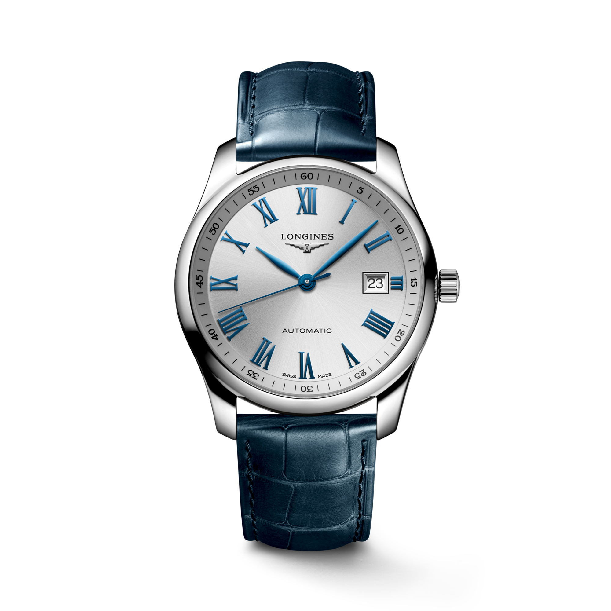 Longines Master Collection Master Collection 40mm, White Dial, Roman Numerals_1