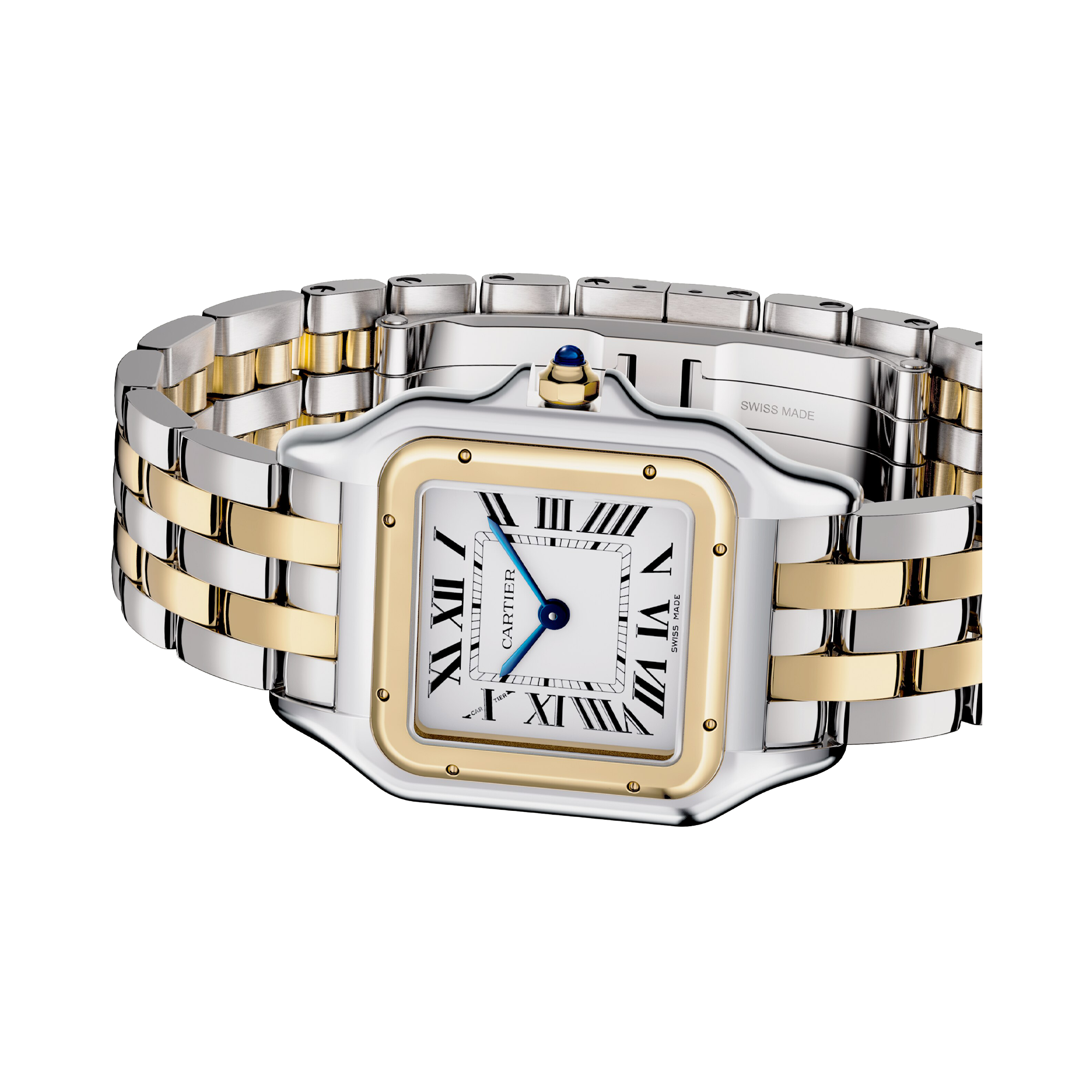 Cartier Panthère de Cartier Medium, Silver Dial, Roman Numerals_2