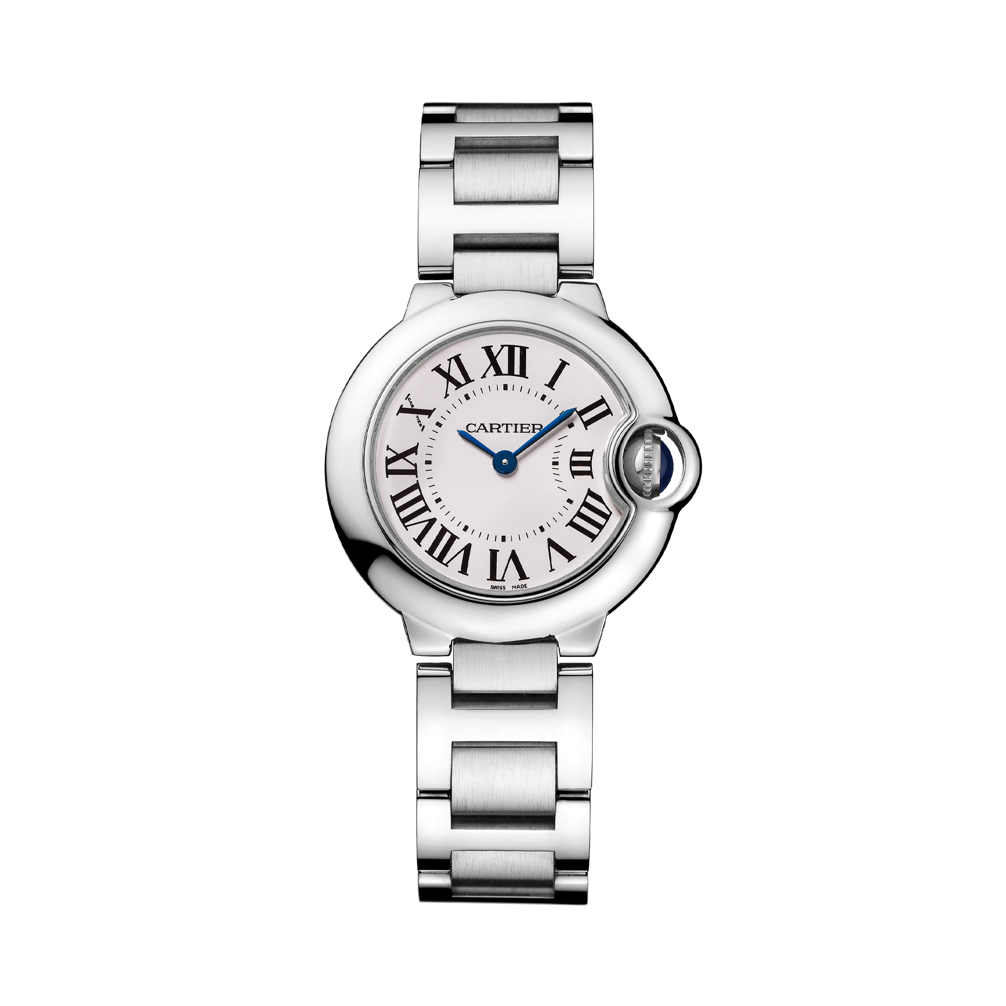 Cartier Ballon Bleu de Cartier 28.6mm, Silver Dial, Roman Numerals_1