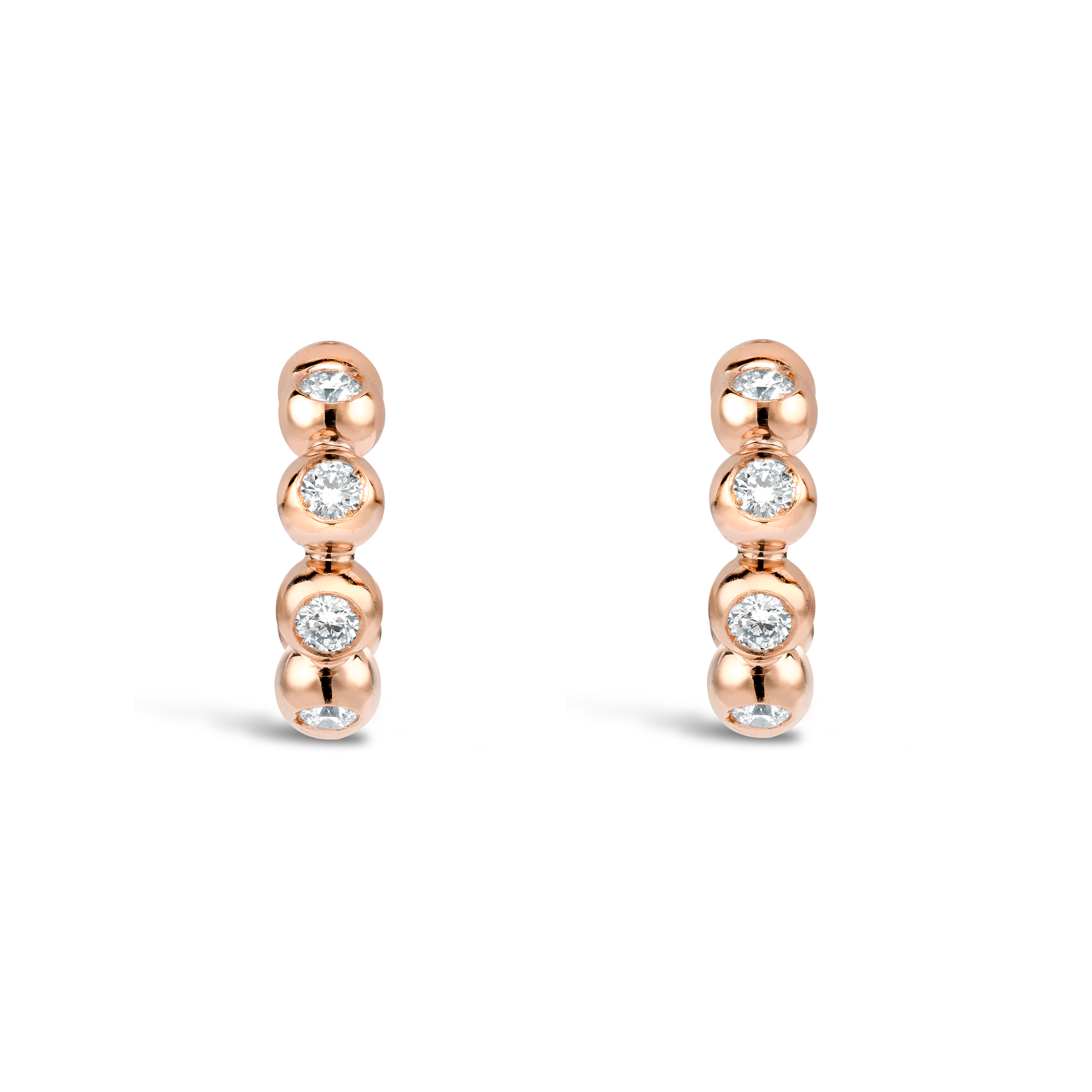 Bohemia Diamond Hoop Earrings _2