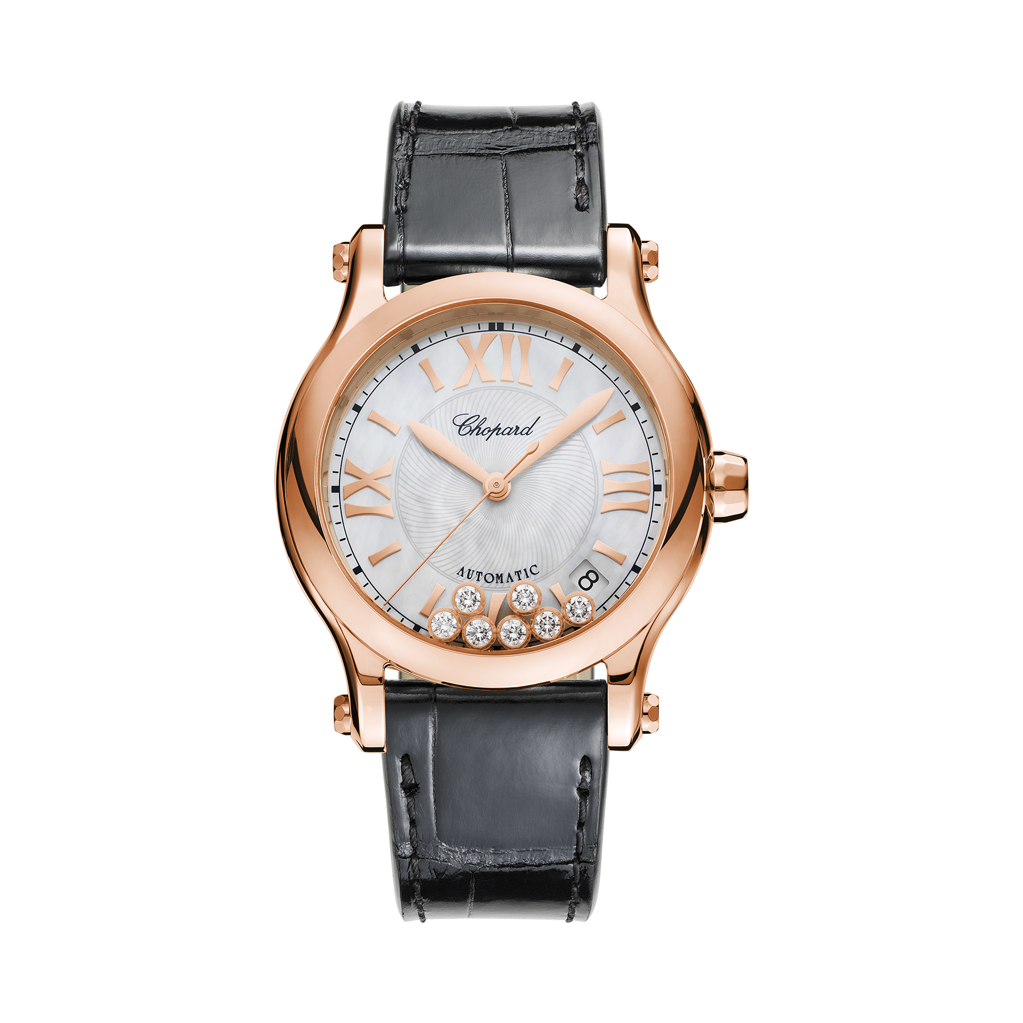 Chopard Happy Sport 36mm, Mother of Pearl Dial, Roman Numerals_1
