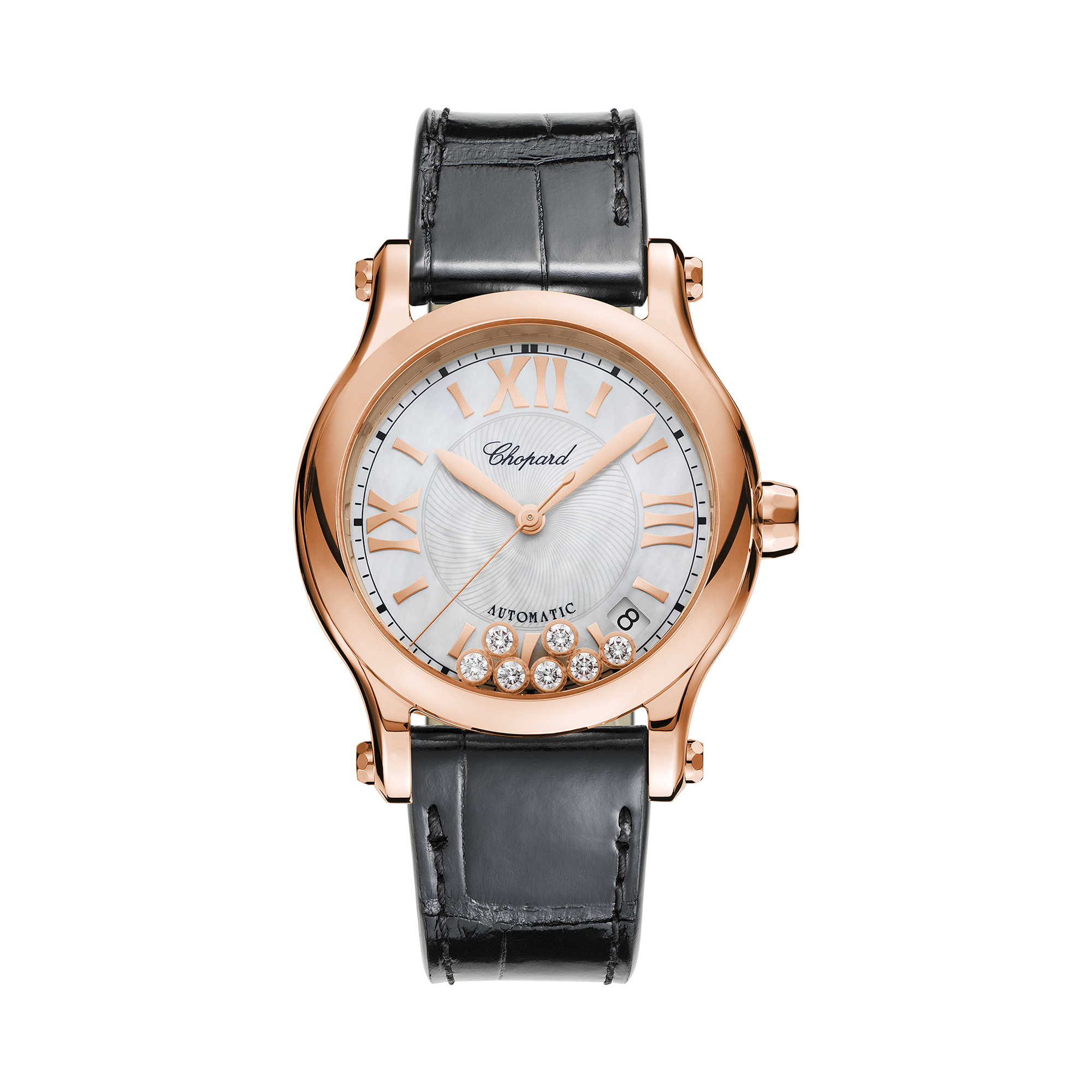 Chopard Happy Sport 36mm, Mother of Pearl Dial, Roman Numerals_1