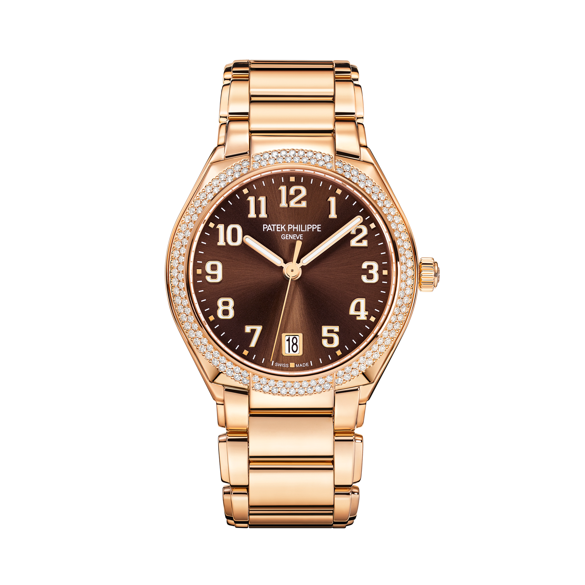 Patek Philippe Twenty~4 36mm, Chocolate Dial, Arabic Numerals_1