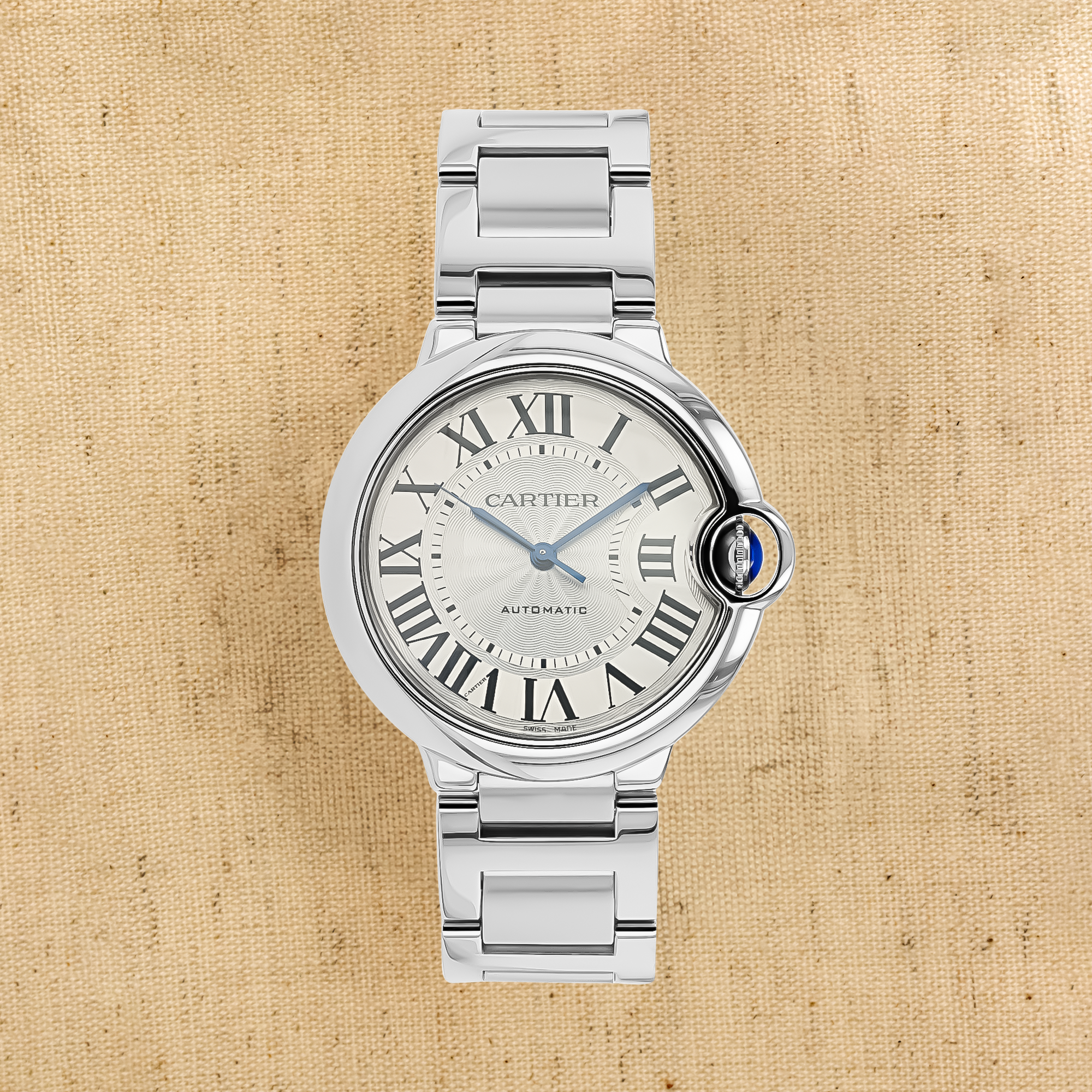Cartier Ballon Bleu de Cartier 36mm, Silver Dial, Roman Numerals_1