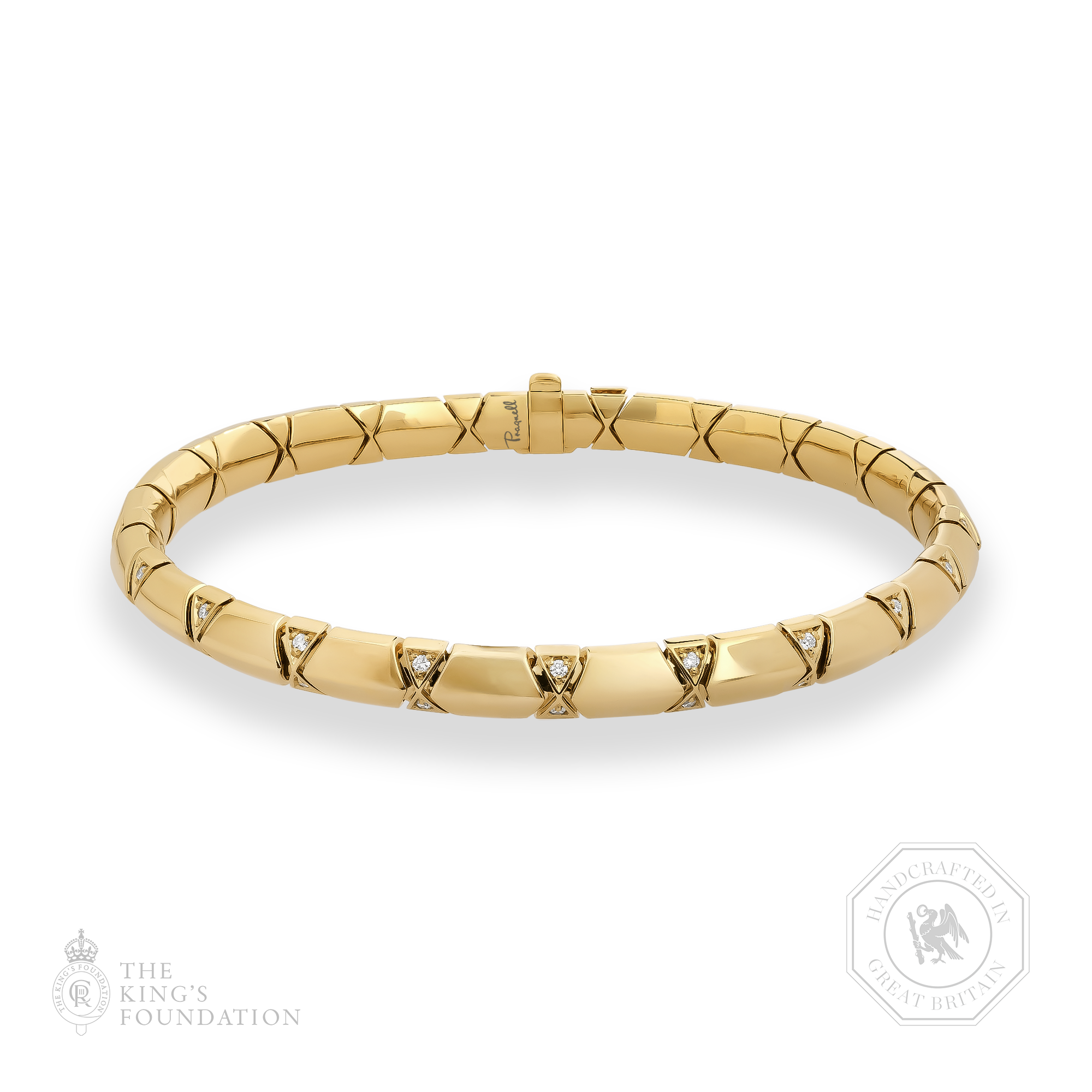 Origins Diamond Set Bracelet Brilliant cut, Claw set_1