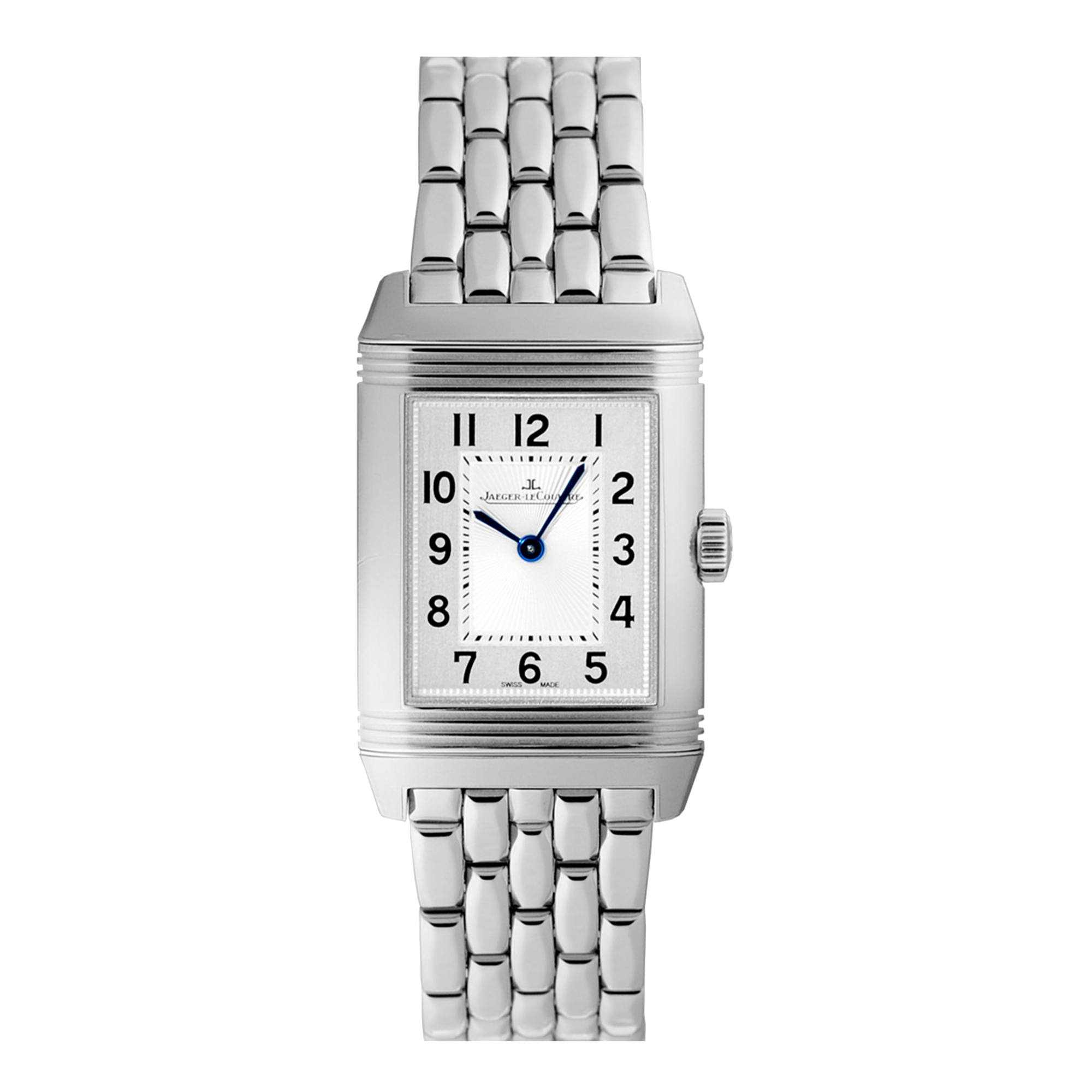 Jaeger-LeCoultre Reverso 34.2mm, Silver Dial, Arabic Numerals_1