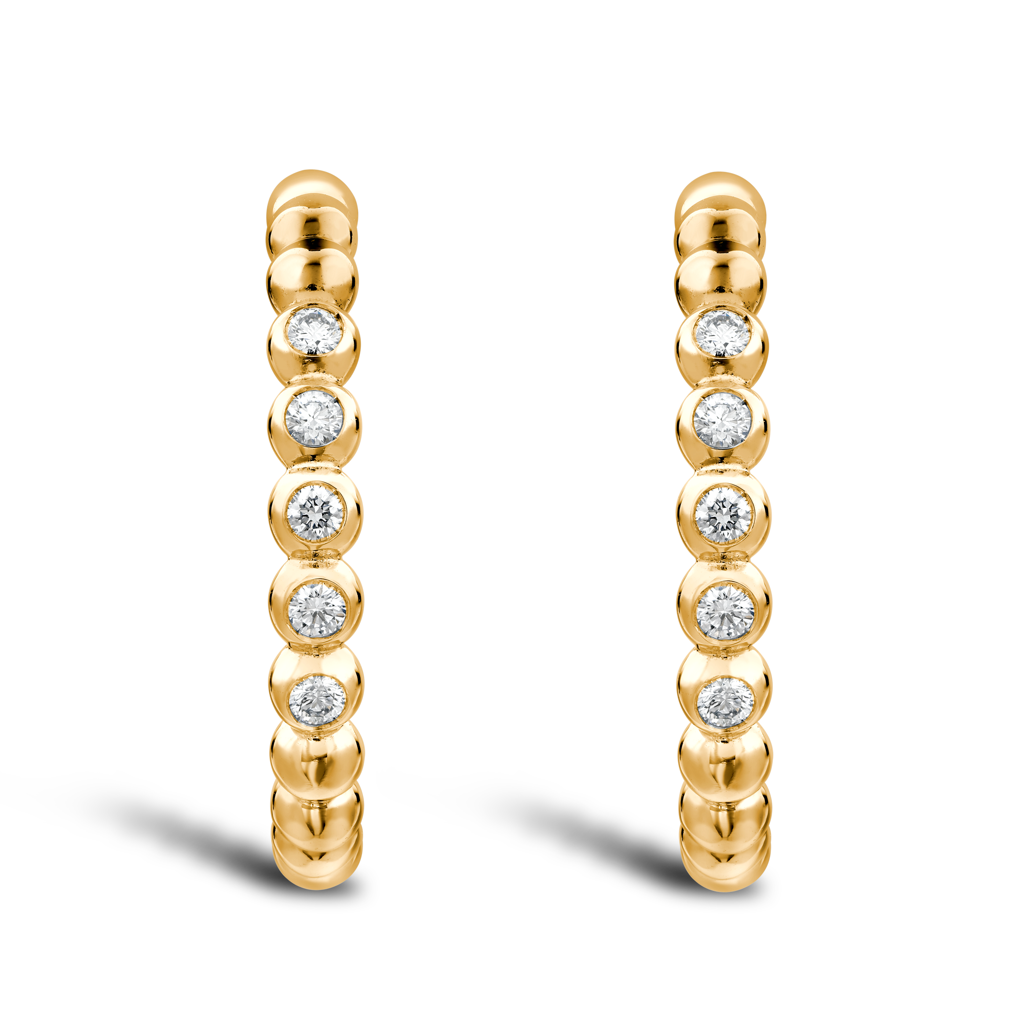 Bohemia Large Diamond Earrings Brilliant Cut_2