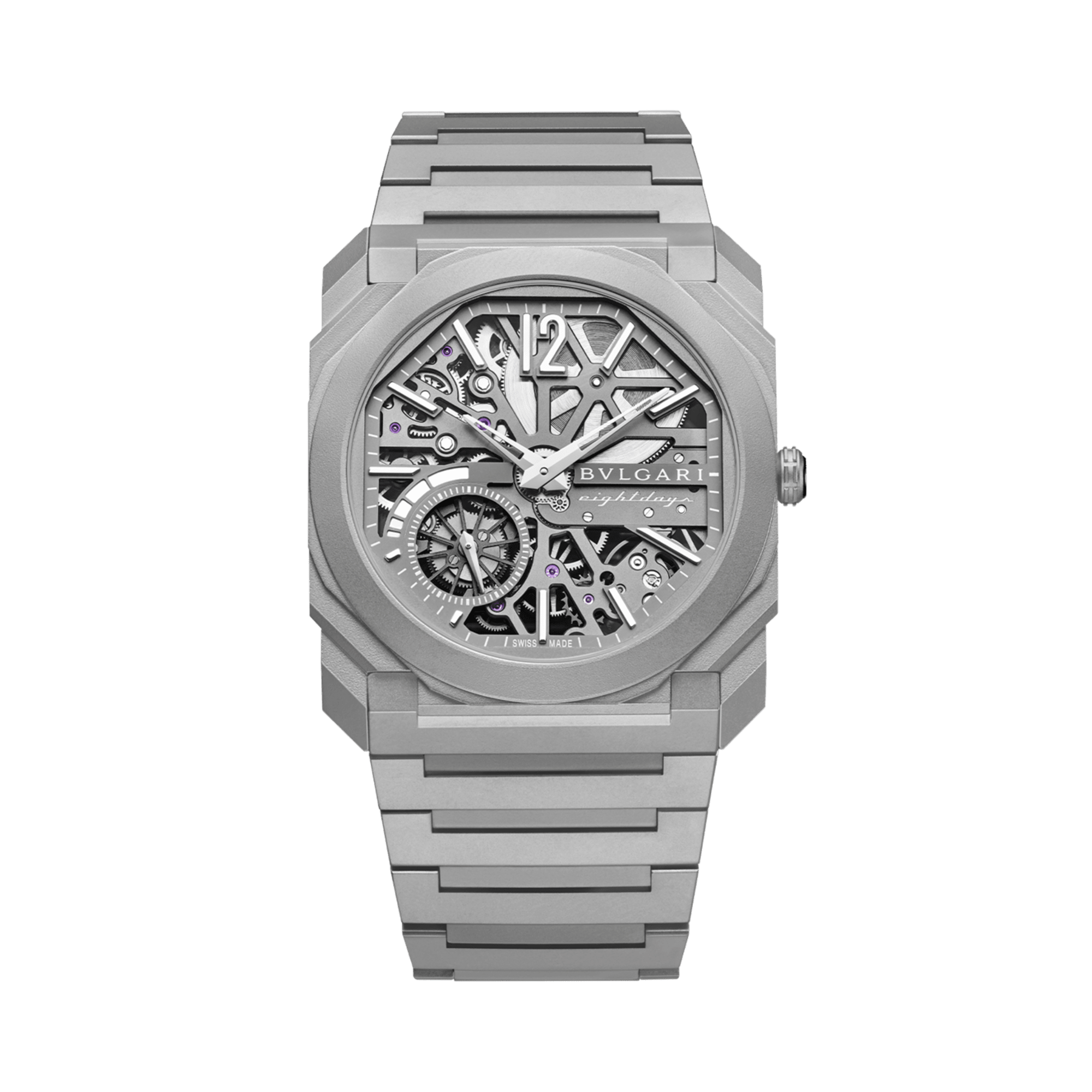Bvlgari Octo Finissimo Skeleton 40mm, Grey Dial, Arabic & Baton Numerals_1