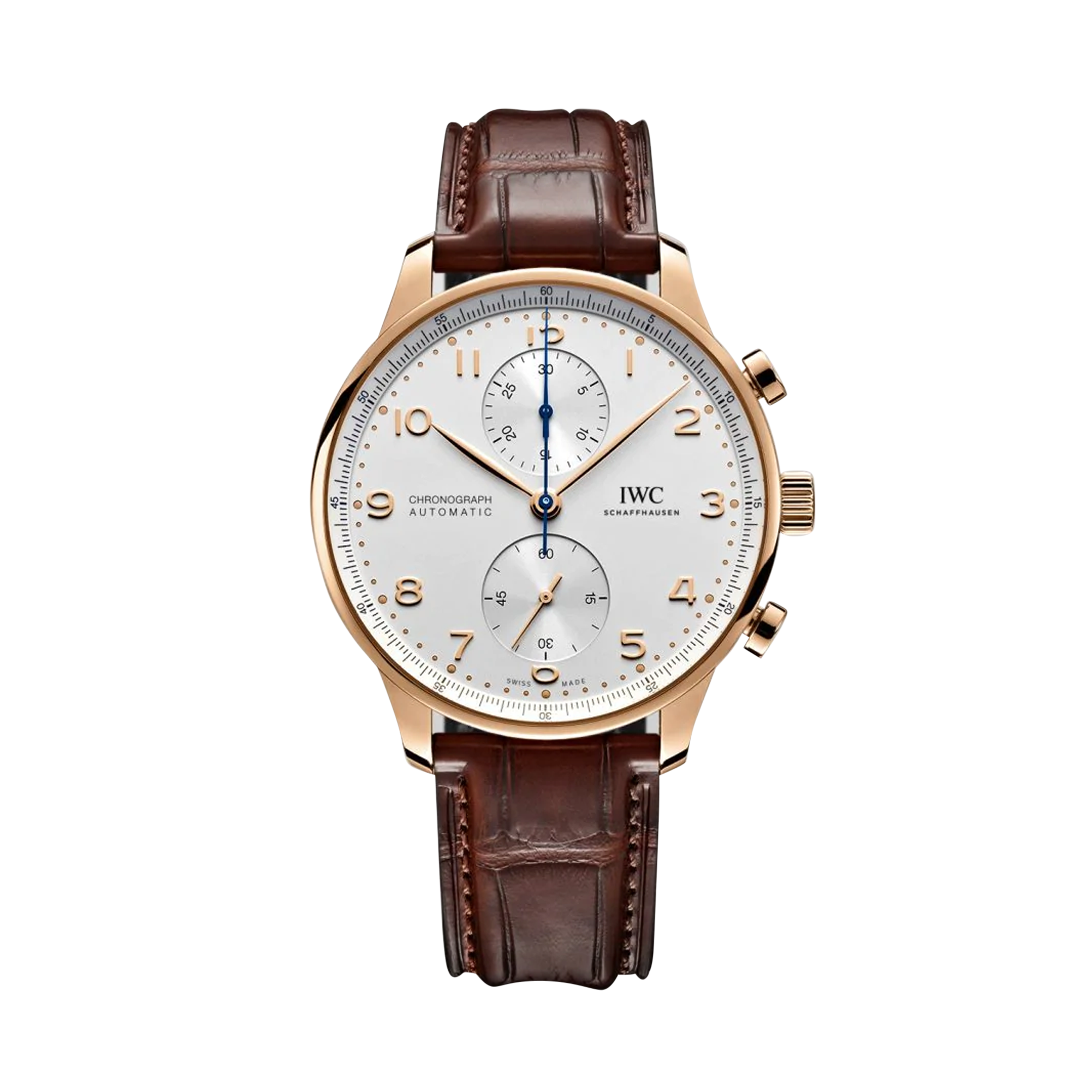 IWC Portugieser Chronograph 41mm, Silver Dial, Arabic Numerals_1