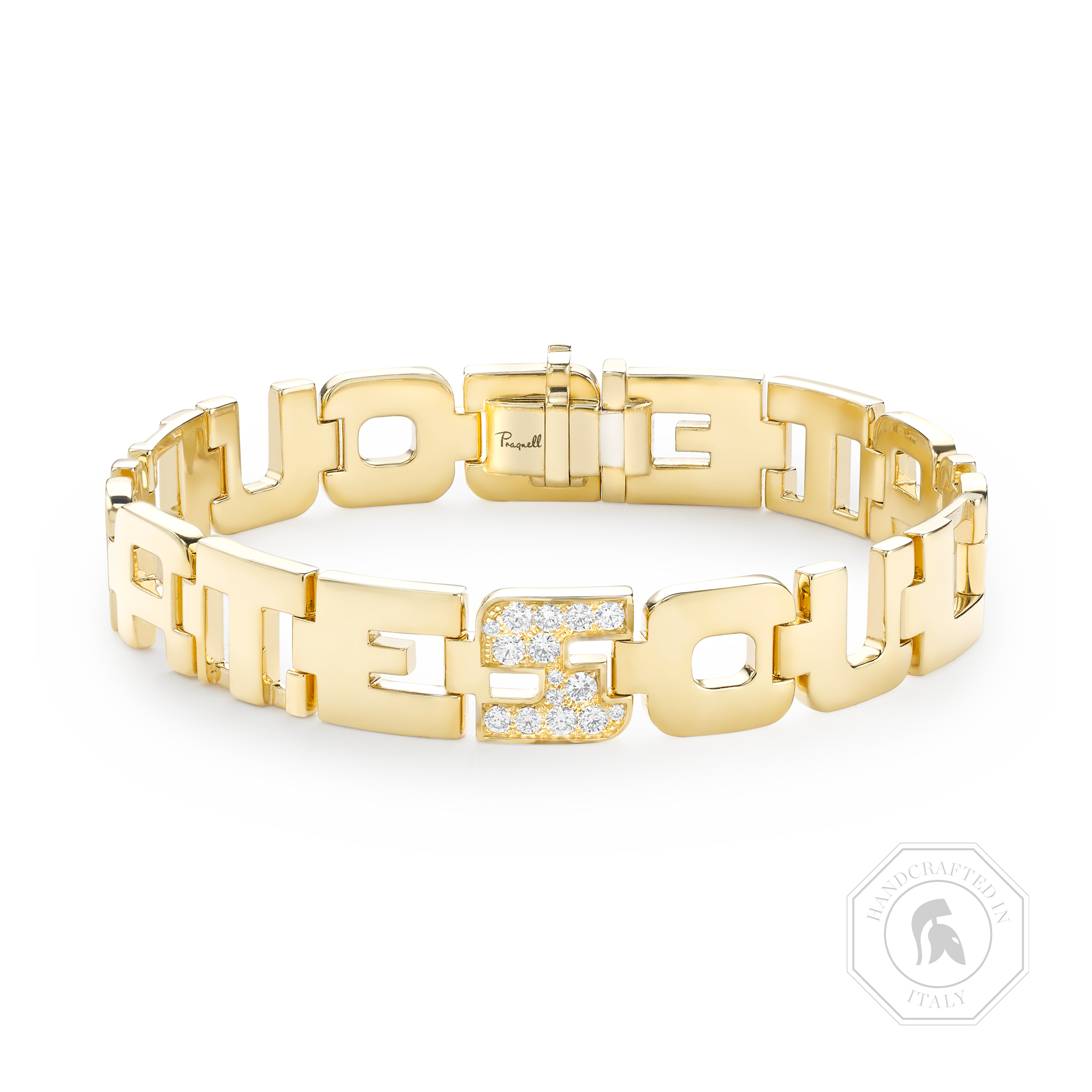 Loveletters "SOULMATE" Bracelet Brilliant Cut, Grain Set_1